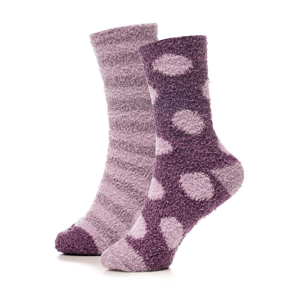 A2Z Ladies Socks 4 Pack Star Spotty Durable Comfortable Winter Warm Cosy Socks