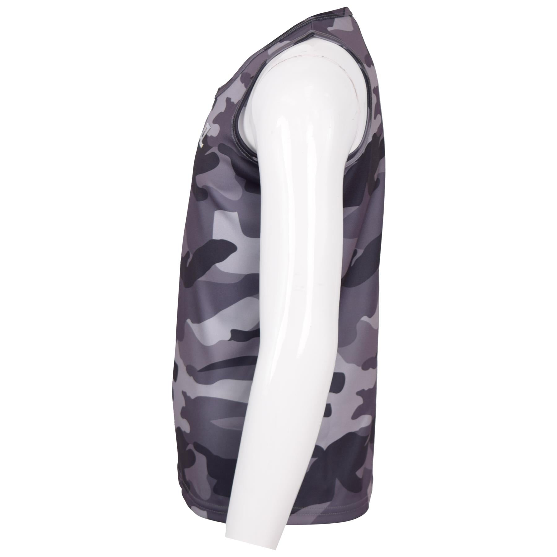 Kids Boys Camouflage Sports Vest Athletic Soft Feel Summer Tank Sleeveless Top