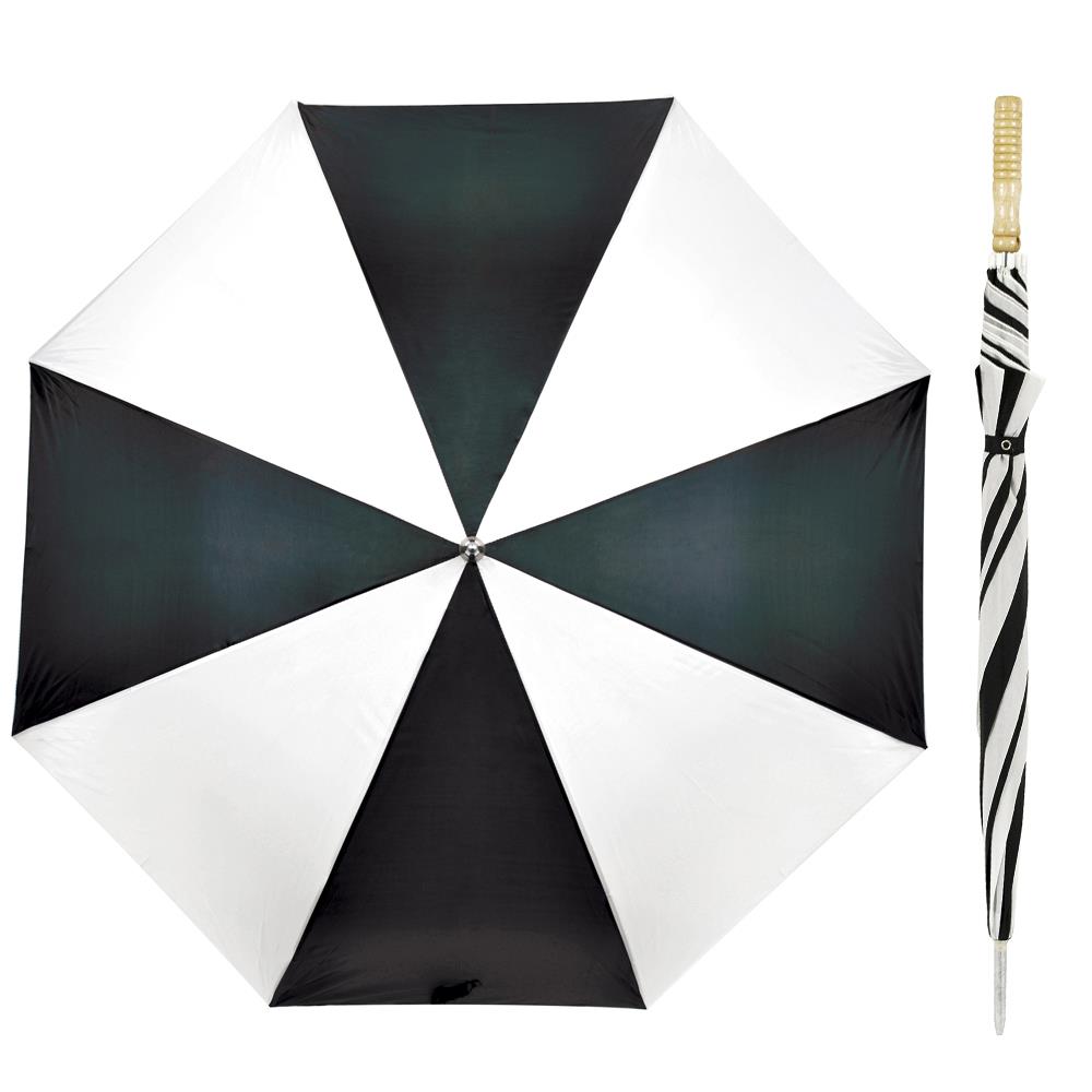 A2Z Golf Umbrella Super Deluxe Auto Open Wind Rain Resitant Asst Stripes Canopy