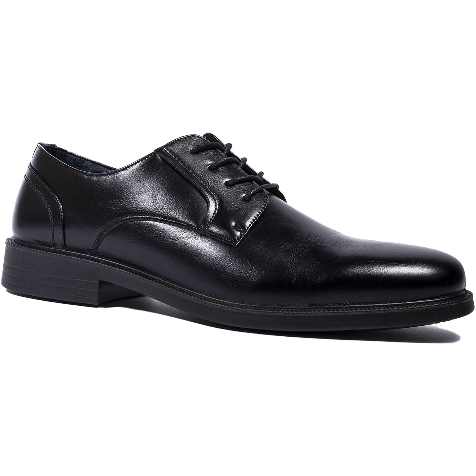 A2Z Mens Oxford Patent Boots PU Leather Lace Up Smart Office Formal Dress Shoes