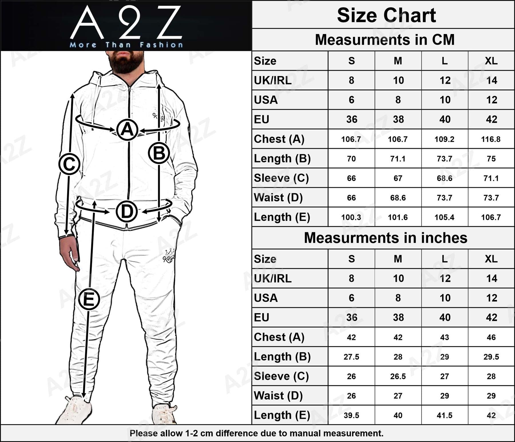 Mens Tracksuit Kings Embroidered Hoodie Bottom Jogging Suit Sportswear For Adult