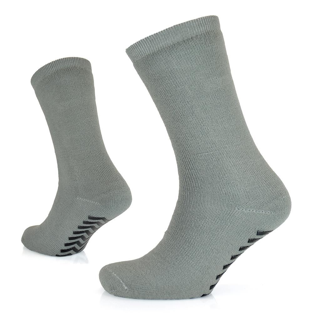 A2Z Non Slip Mens Socks with Grips Lounge Slipper Non Skid Socks