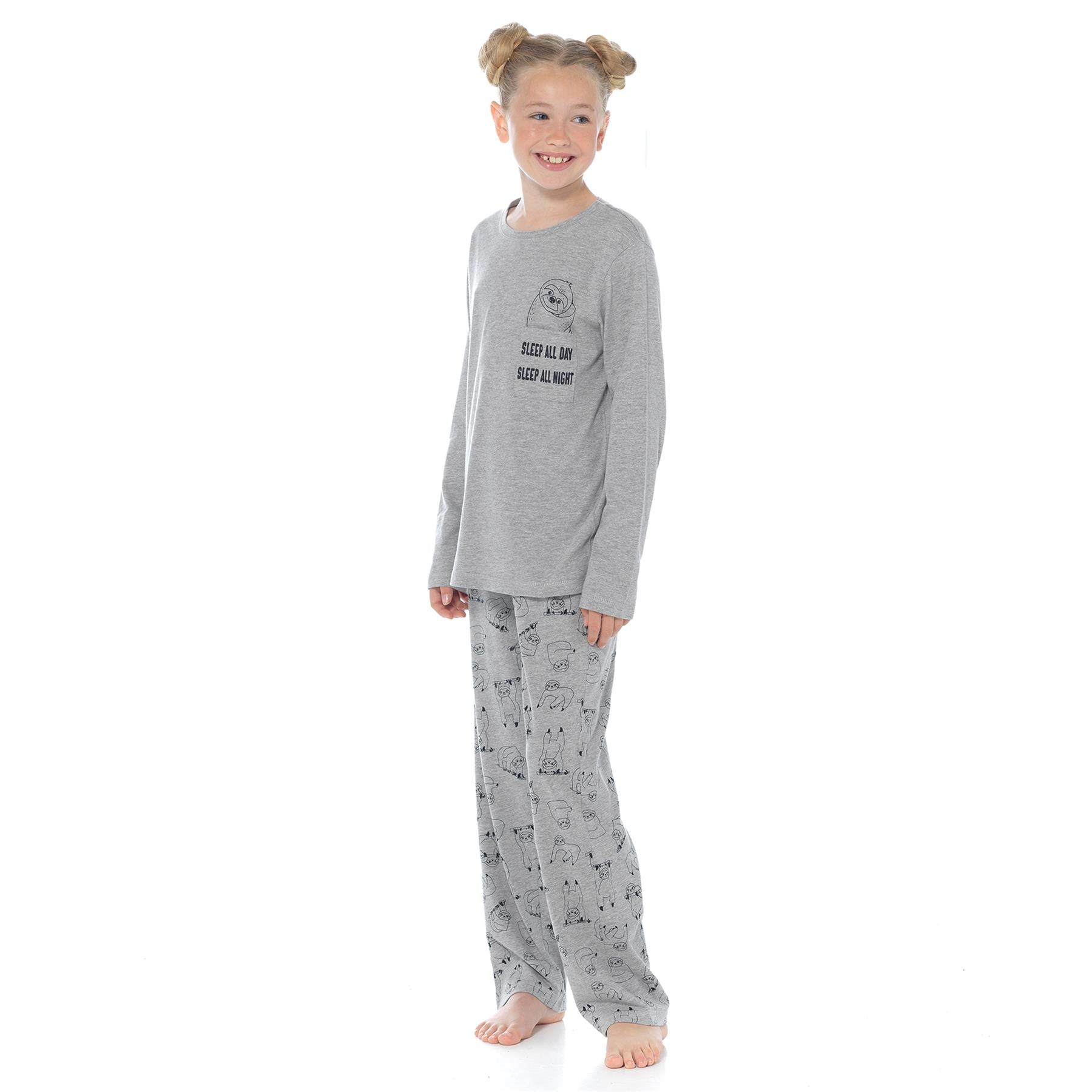 A2Z 4 Kids Girls Pyjamas 2 Piece Comfortable Loungewear Children PJS Set 7-13 Yr