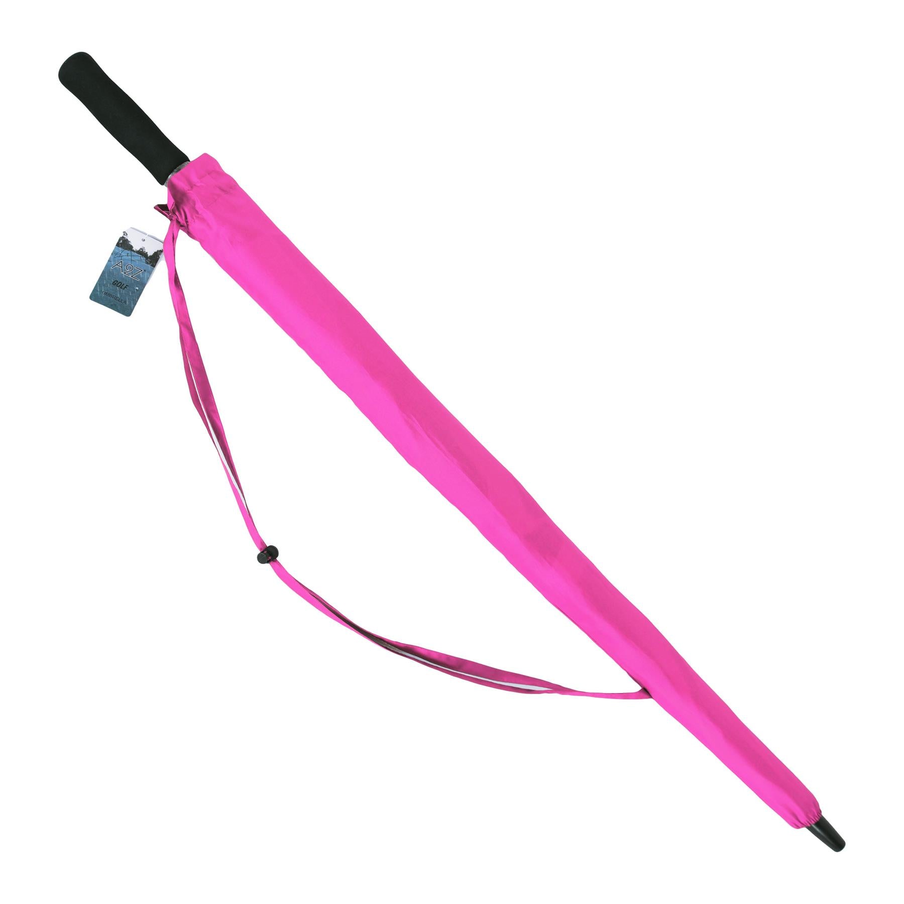 A2Z Golf Umbrella Auto Open Wind Rain Resitant 152cm Double Canopy Vented Brolly