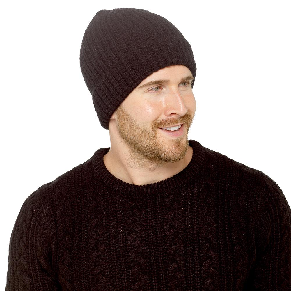 A2Z Mens Hat Winter Cable Ribbed Popcorn knitted Beanies Cap Cold Weather Hats