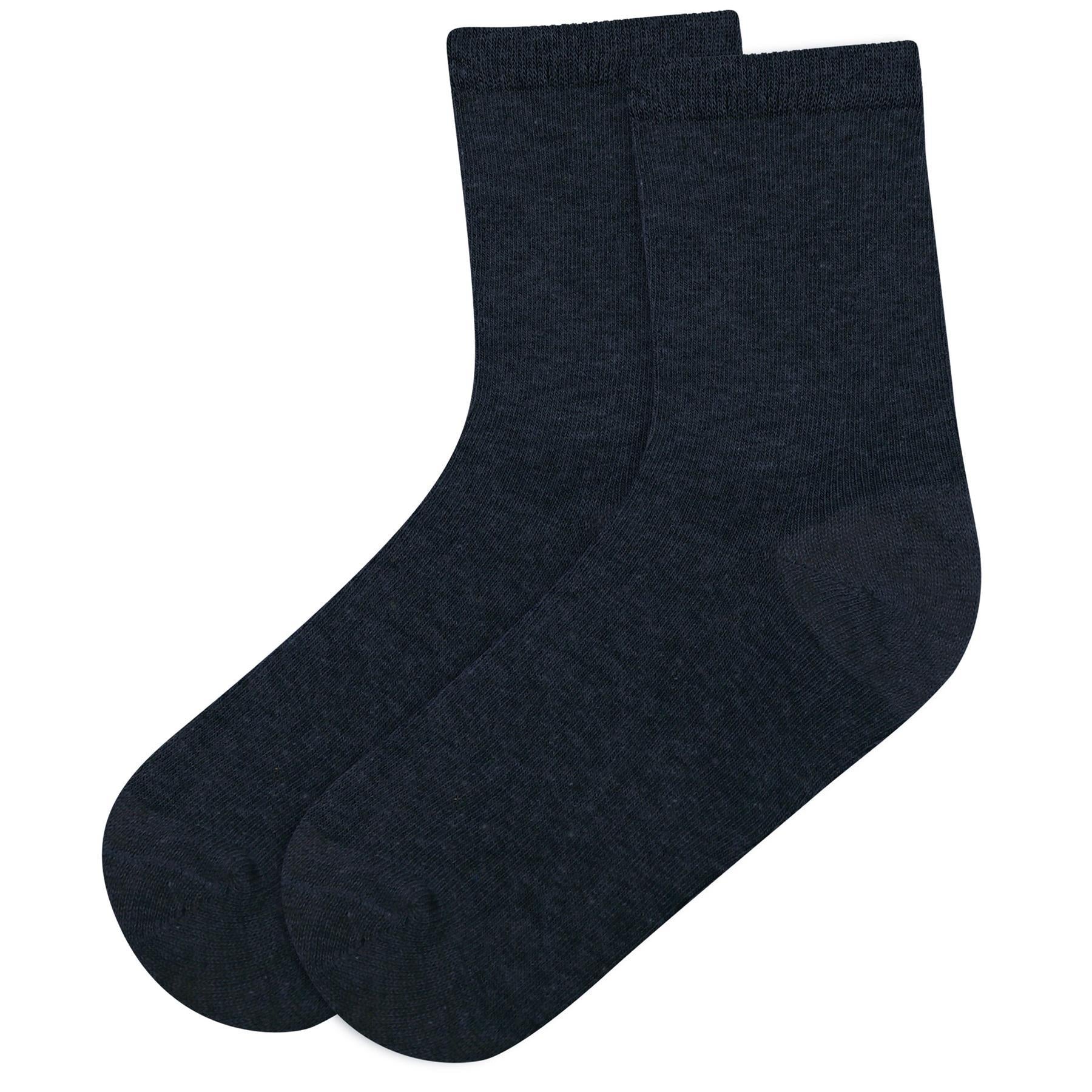 Mens Cotton Rich Plain Socks Pack Of 6 Luxurious Breathable Soft Socks For Mens