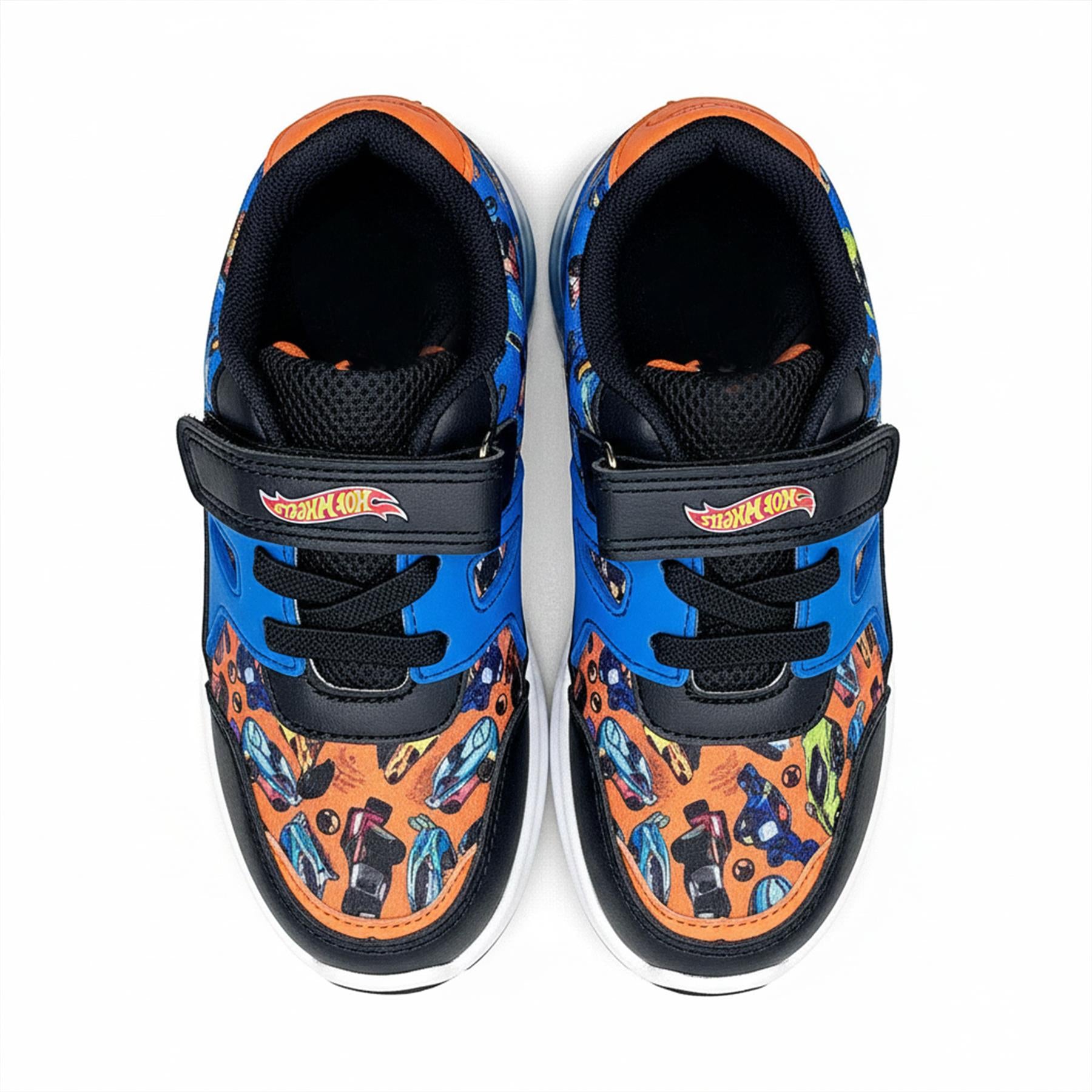 Kids Hot Wheels Light-Up Trainers Officially Licensed Boys Sports Shoes Race Car