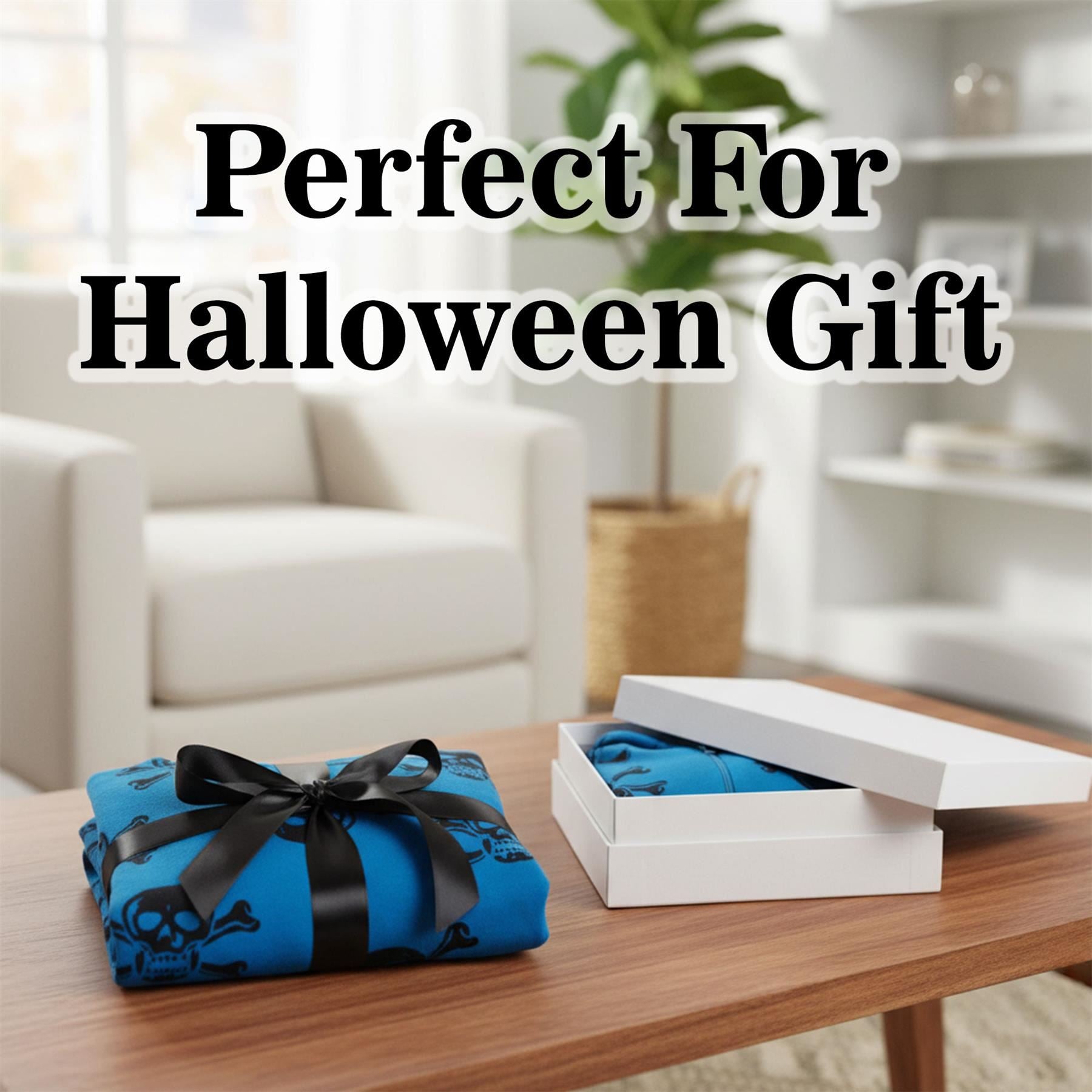 Kids Girls Boys One Piece Halloween Print Onesie