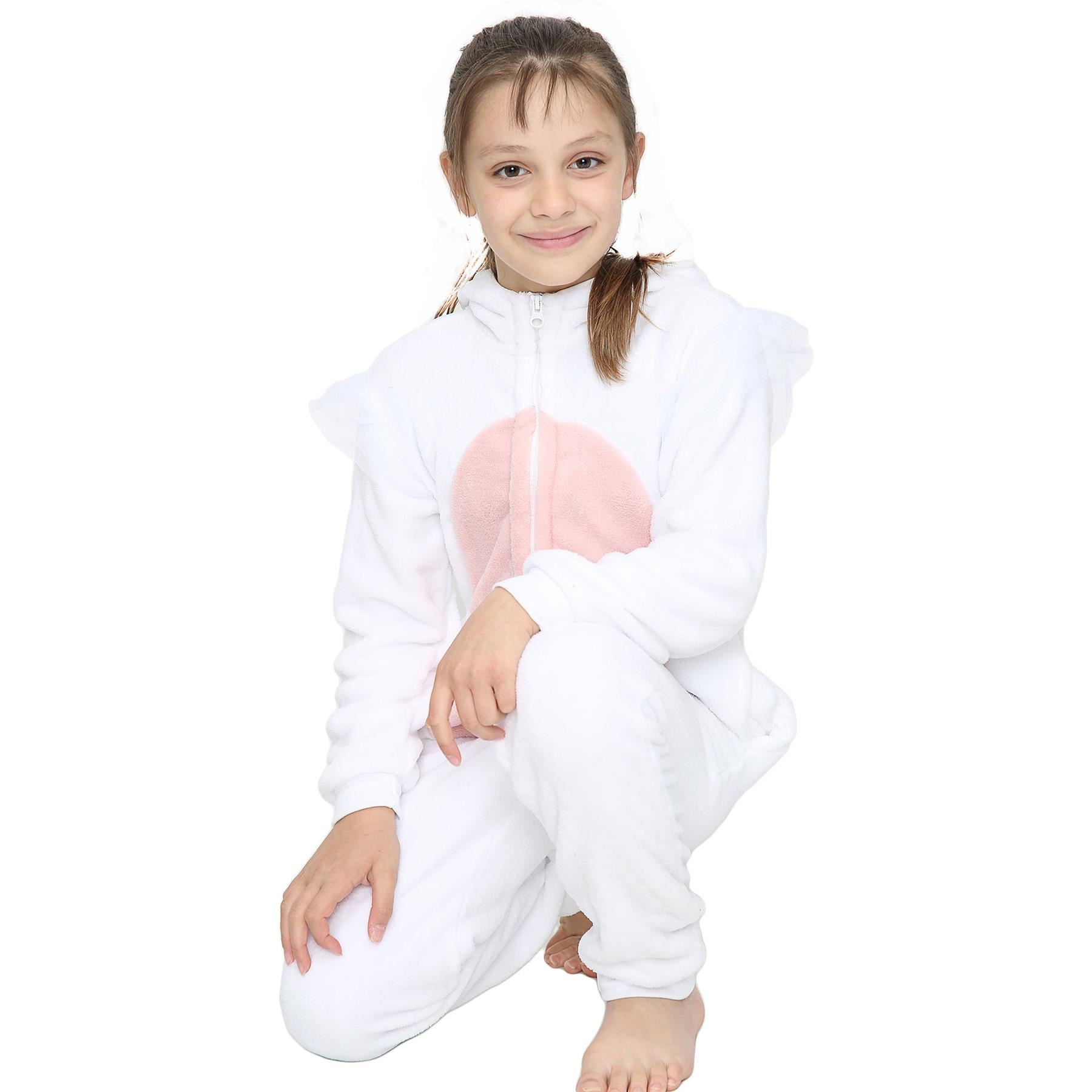 Boys Girls Unisex Rooster Chick Fleece Onesie