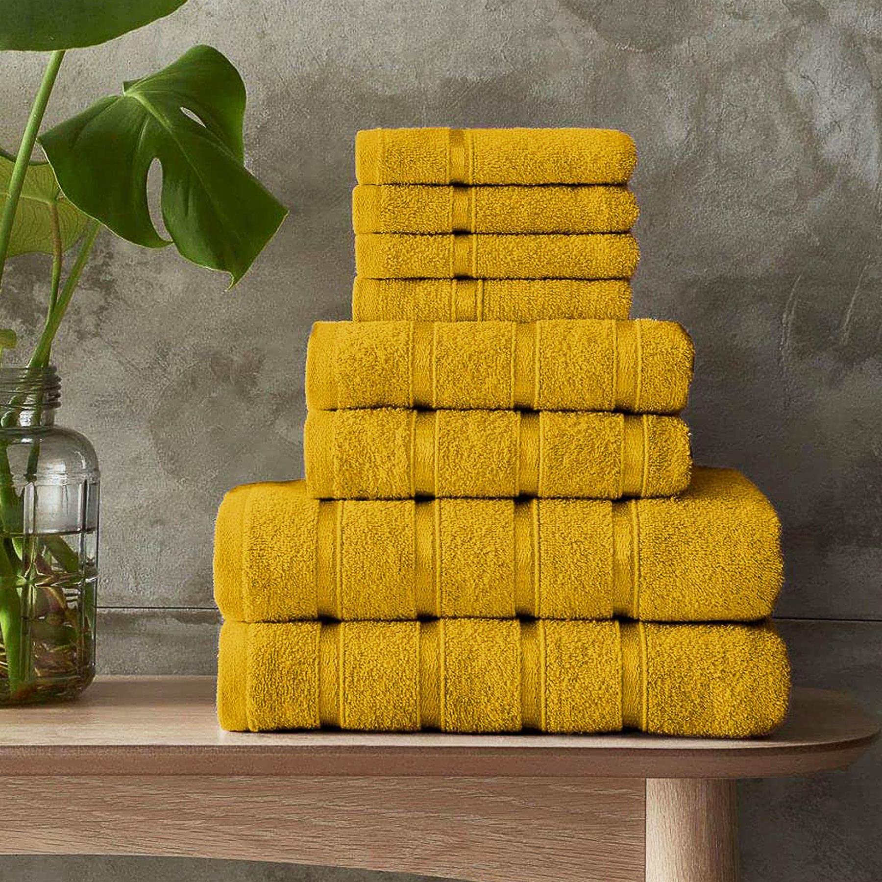 8 Piece Soft & Absorbent Towel Bale Set