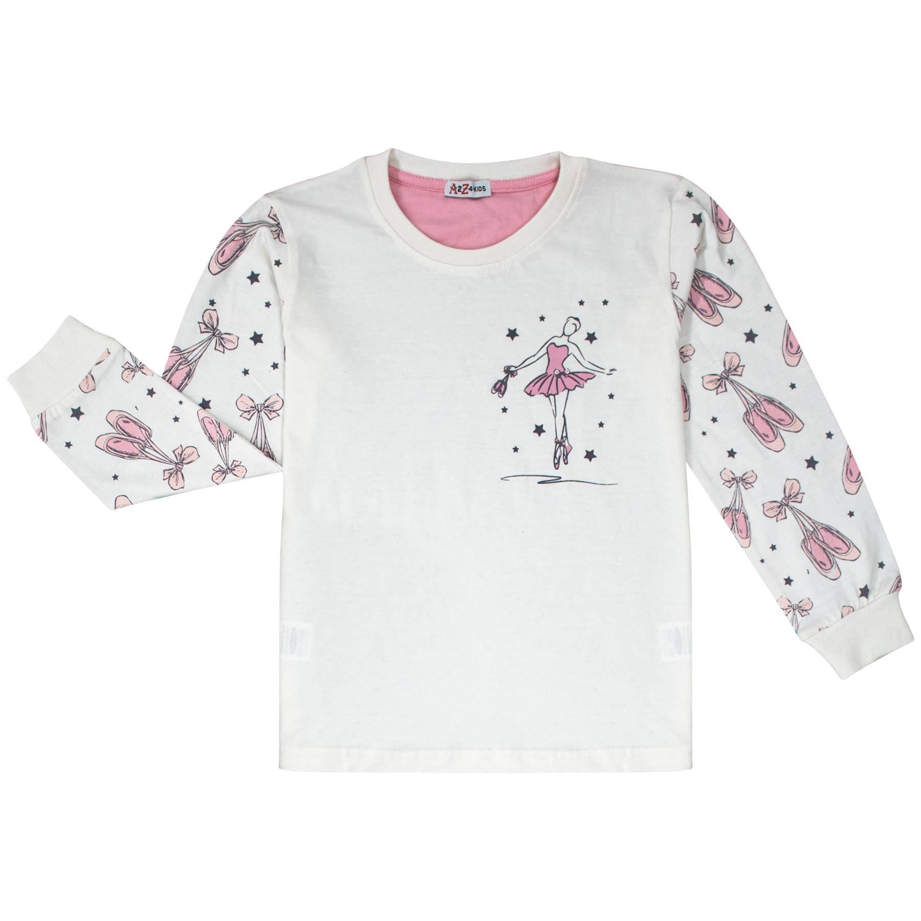 Kids Girls Good Night Print Pyjamas Set