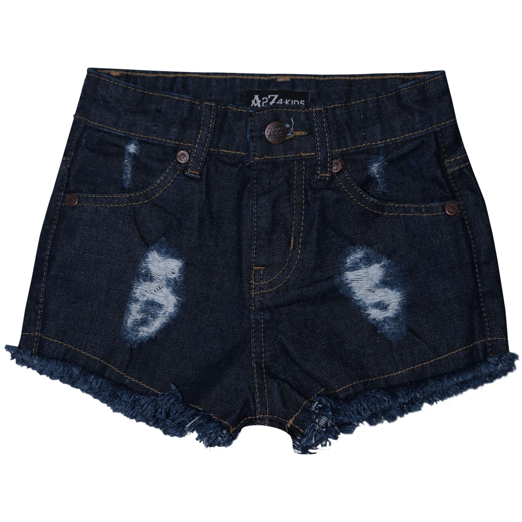 Kids Girls Shorts Ripped Jeans Hot Pants Summer Denim Short