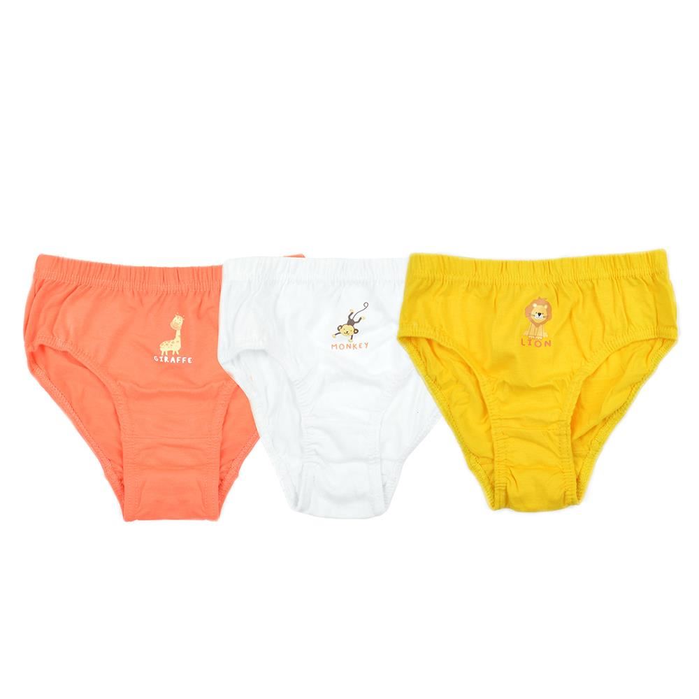 A2Z 4 Kids Boys Underwear Pack Of 3 Monster Animal Knickers Cotton Mix Briefs