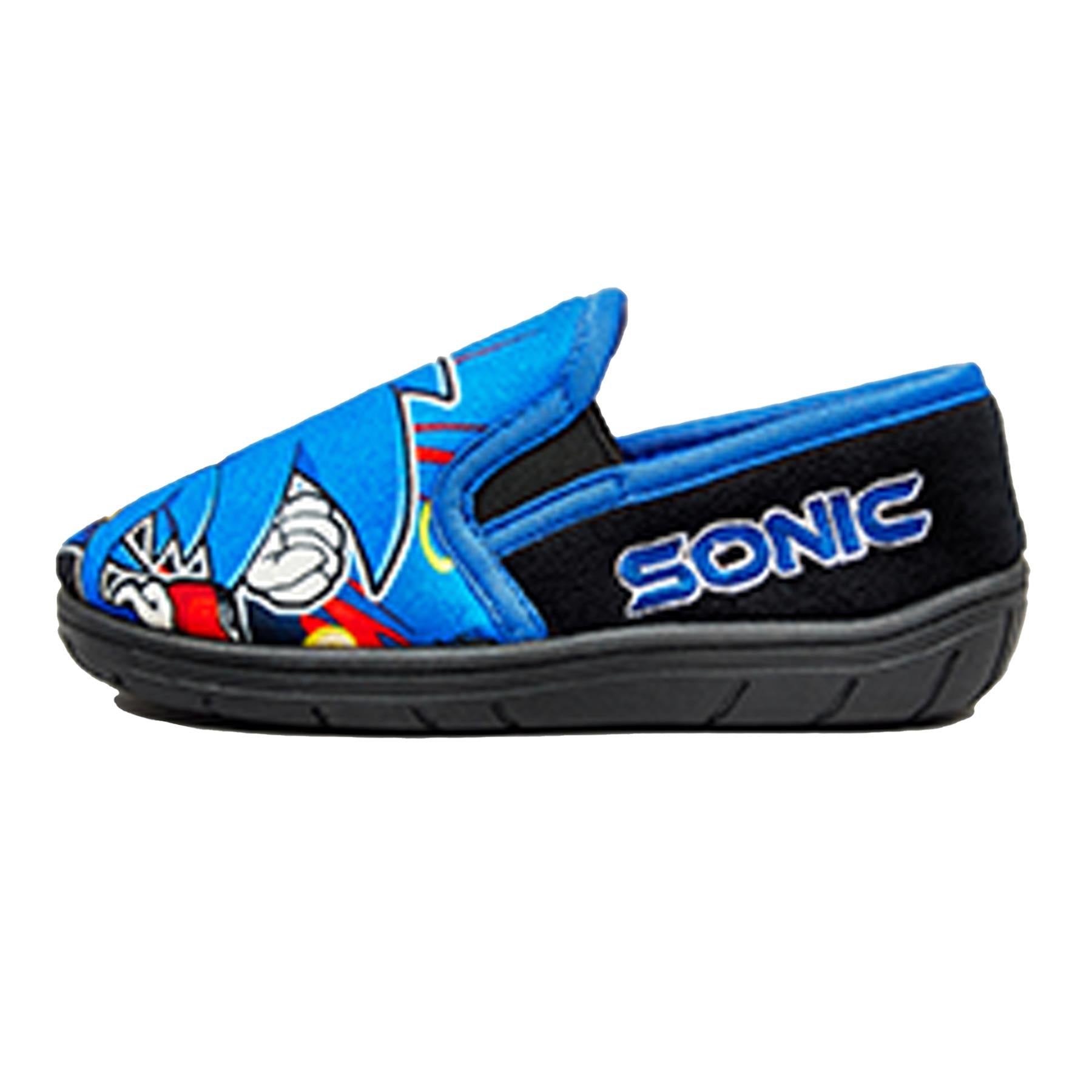 A2Z 4 Kids Boys Slippers Sonic The Hedgehog Jackson Officially Licensed Shoes