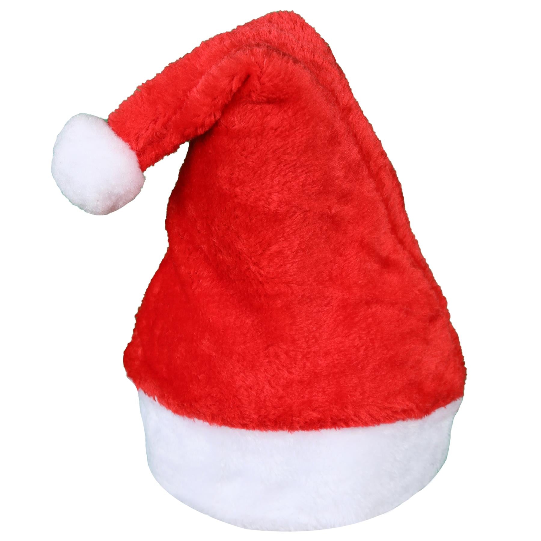 A2Z Christmas Santa Hat Pom Pom Fancy Dress Father Xmas Beanie Stylish Cozy Hats