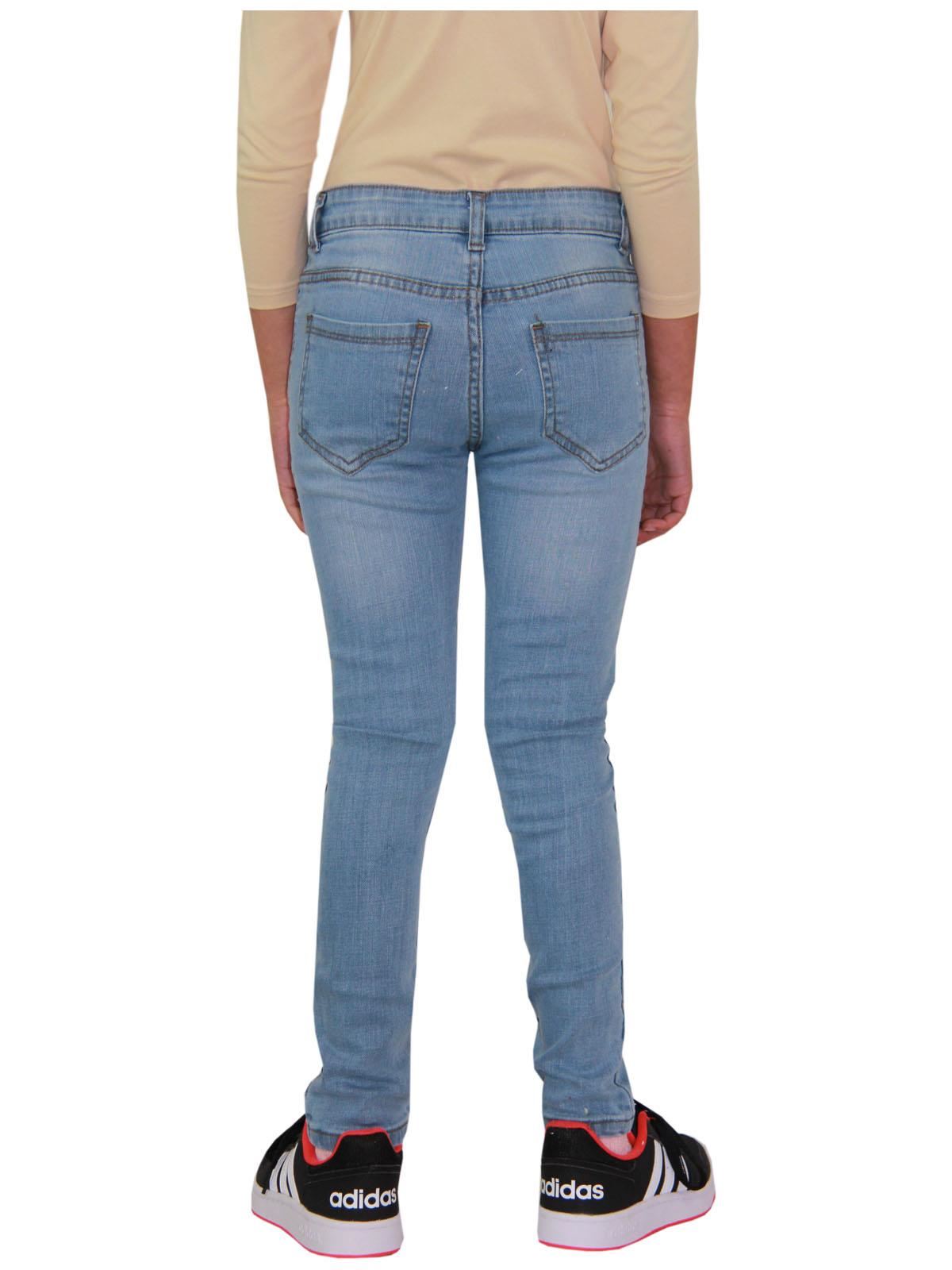 Girls Denim Ripped Skinny Jeans Lightweight Pants