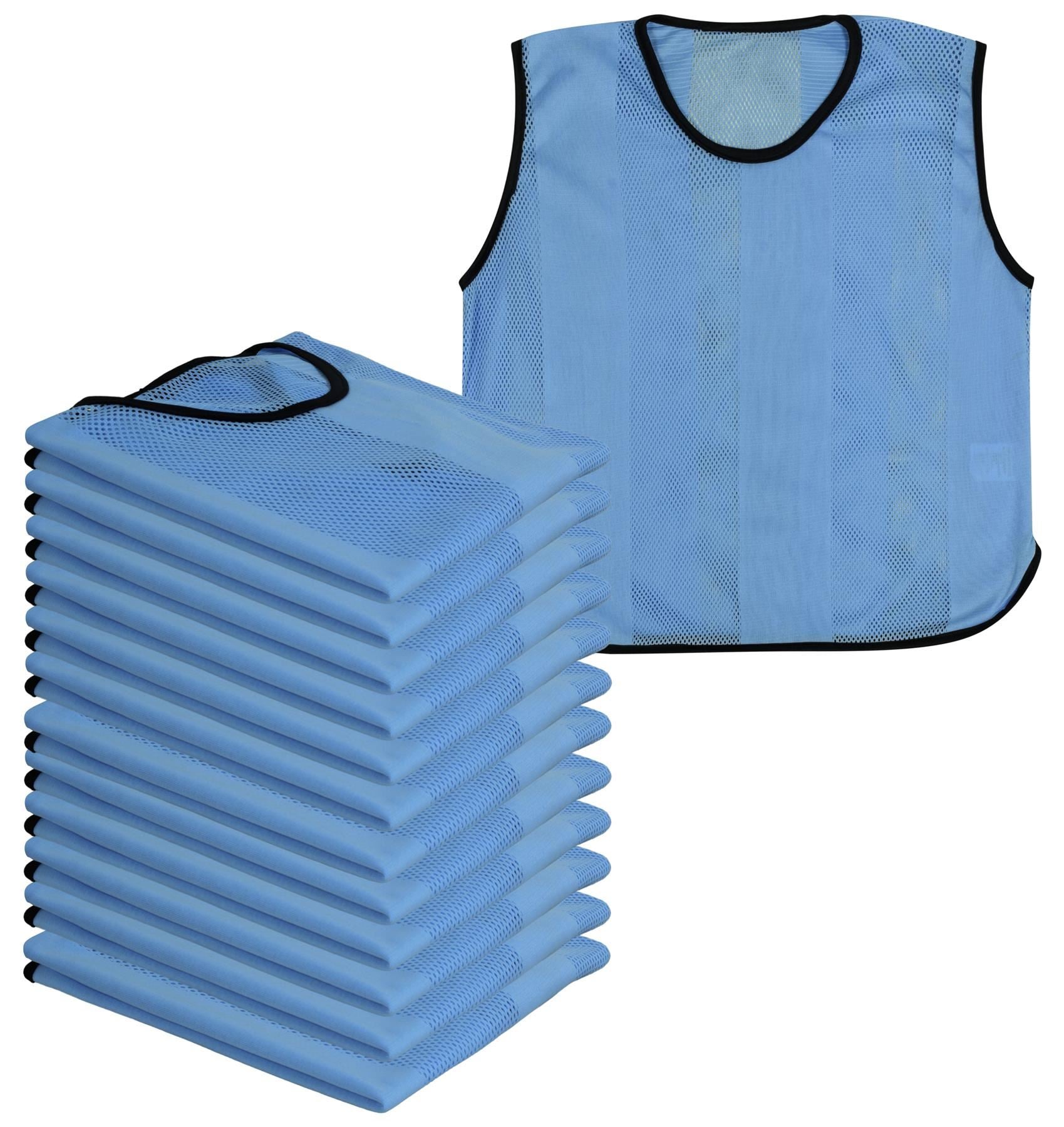 A2Z 12 Pack Sports Mesh Bibs Comfortable During Football Rugby Sports Adult