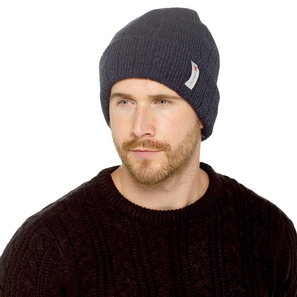 A2Z Mens Hat Twist Yarn Cable Knitt Beanie 3M Thinsulate Insulation Beanie Hats