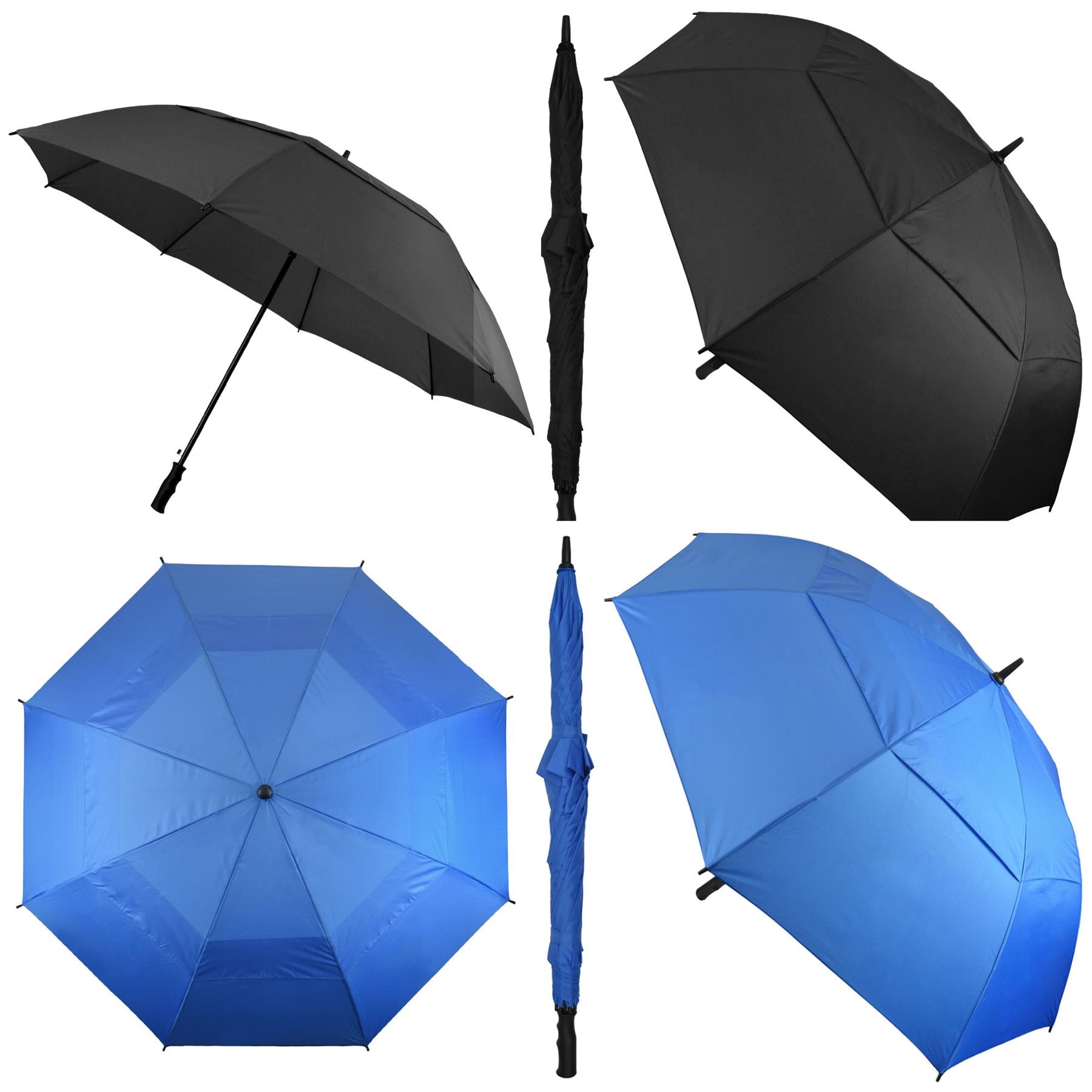 A2Z Golf Umbrella Super Deluxe Auto Open Wind Rain Resitant Double Vented Canopy