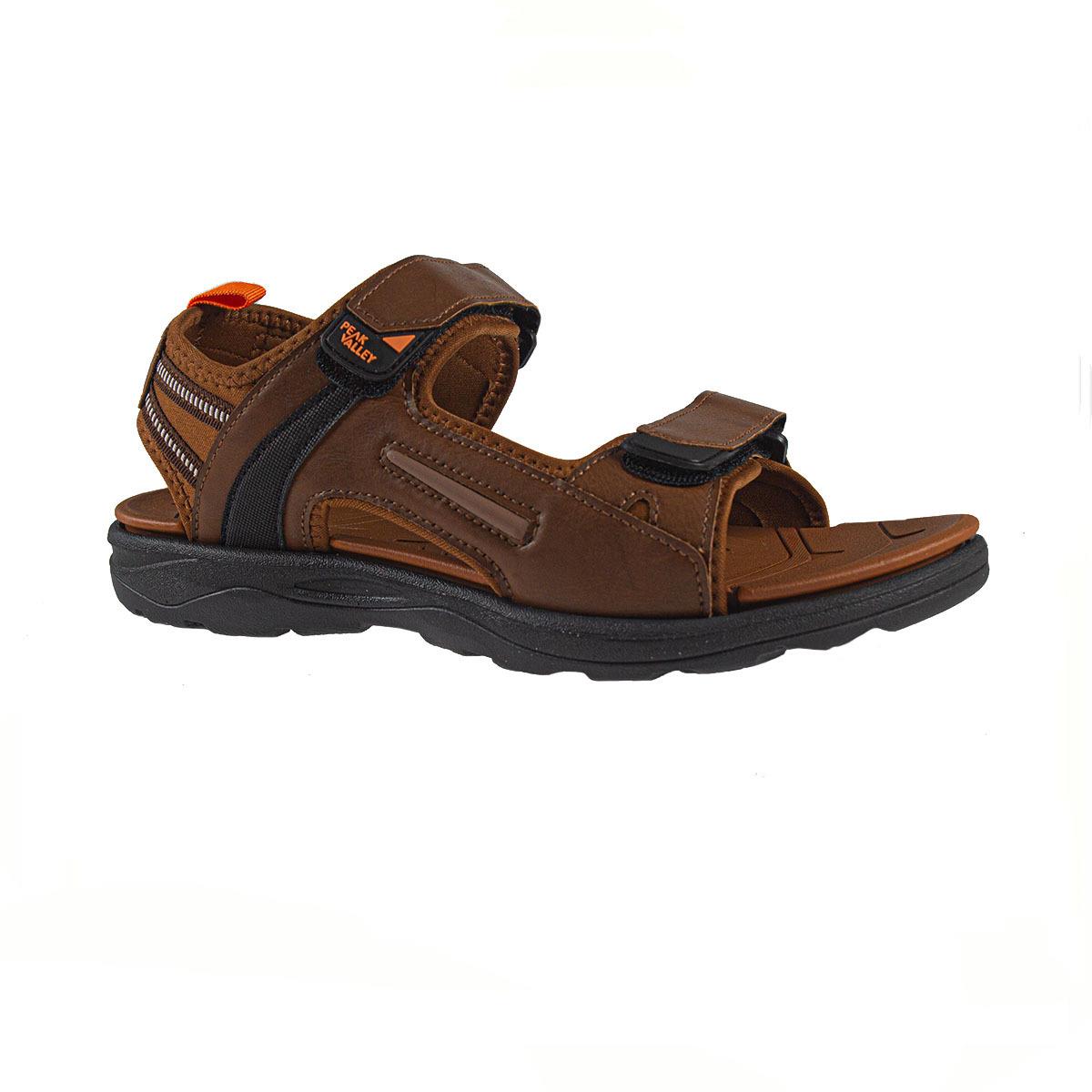 A2Z Mens Sandal Double Strap Touch Fastening Lightweight Summer Walking Sandals