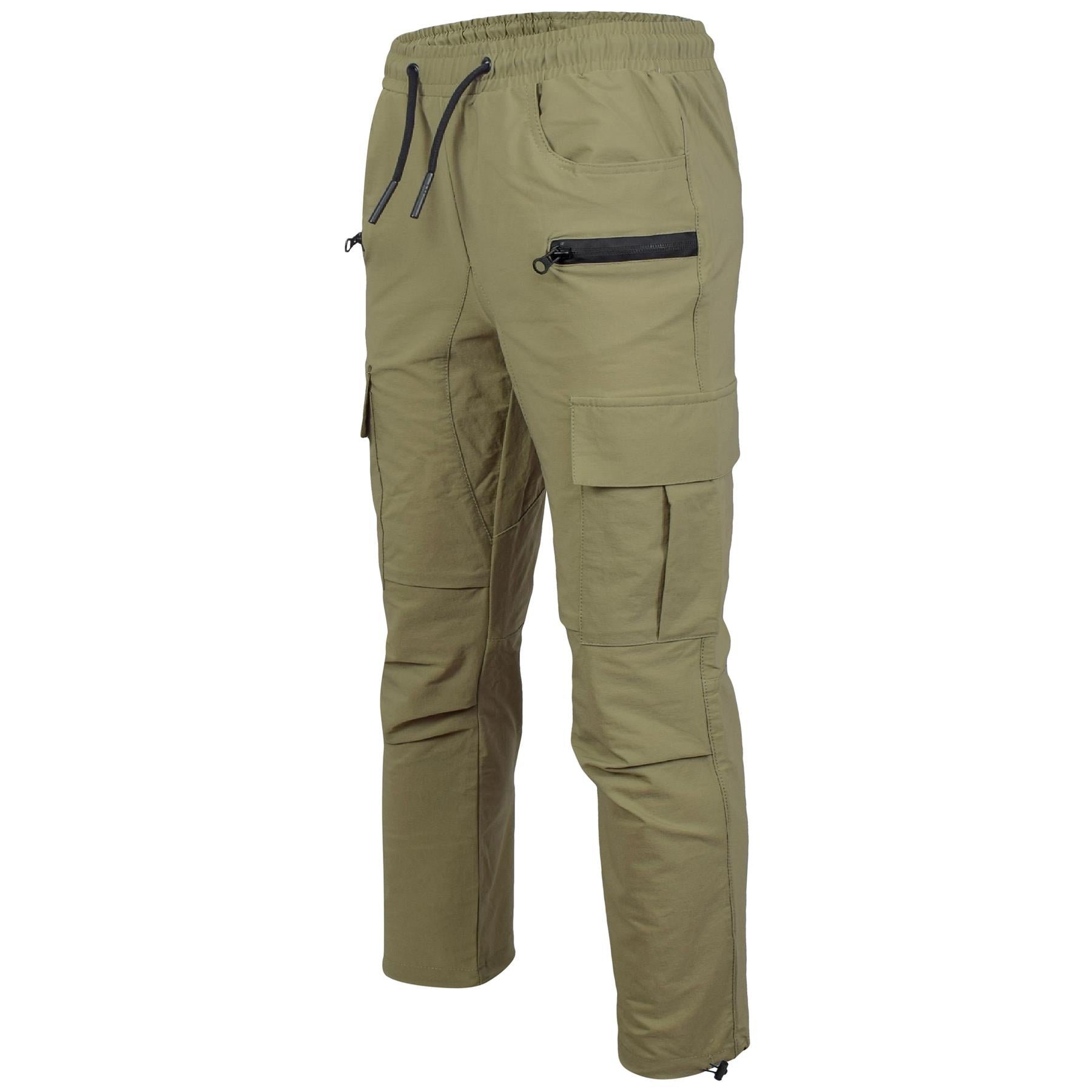 A2Z 4 Kids Boys Active Cargo Trousers Drawstring Casual Trouser Lightweight Pant