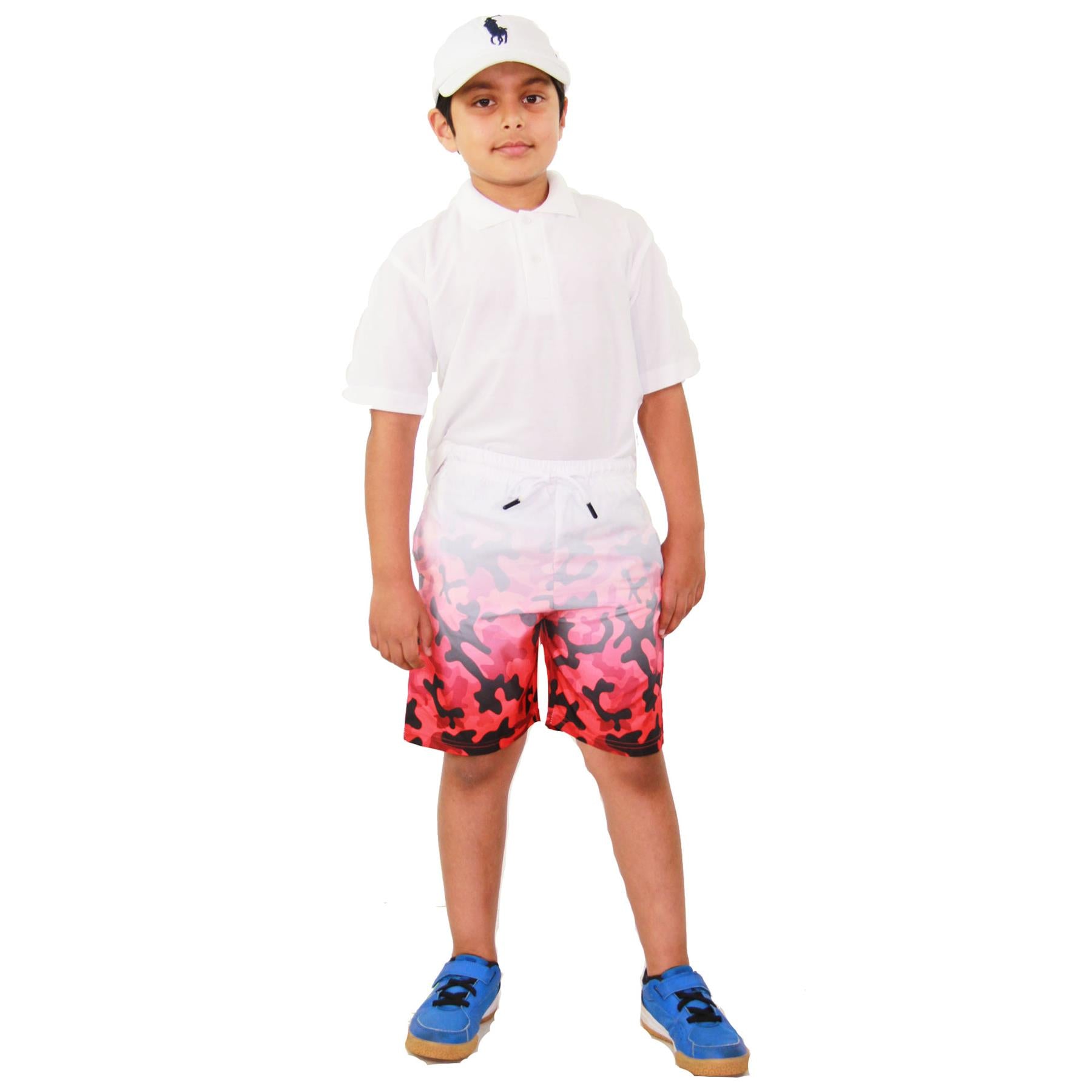 Kids Boys Gradient Colour Shorts Two Tone Fade New Summer Fashion Age 5-13 Years