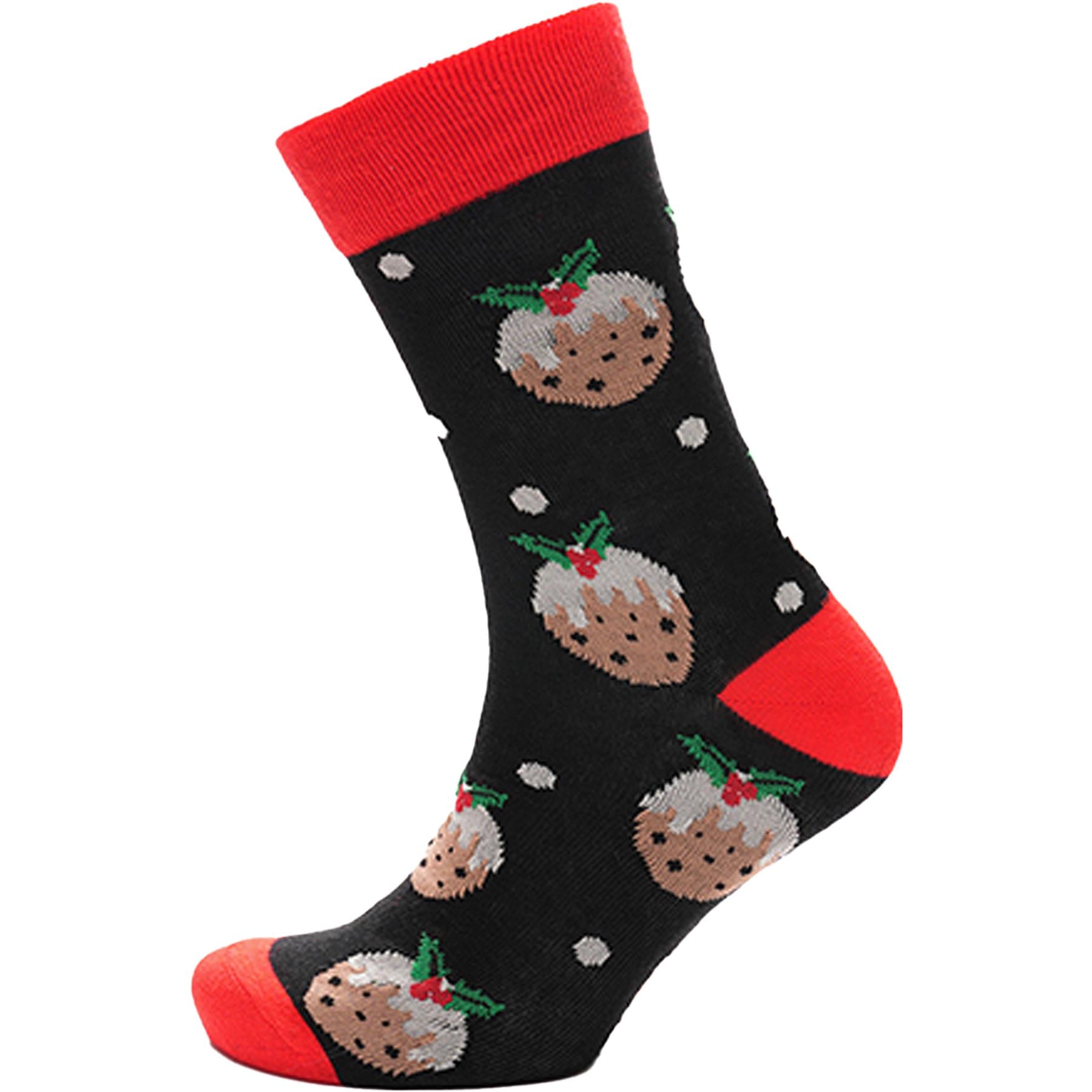 A2Z Mens Socks 4 Pack Christmas Novelty Durable Stylish Winter Warm Cosy Socks