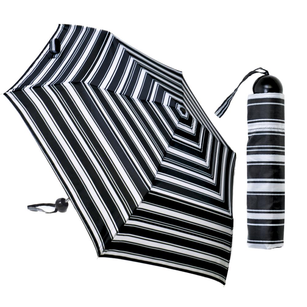 A2Z Supermini Umbrella Ball Handle Monochrome Lightweight Folding Handbag Brolly