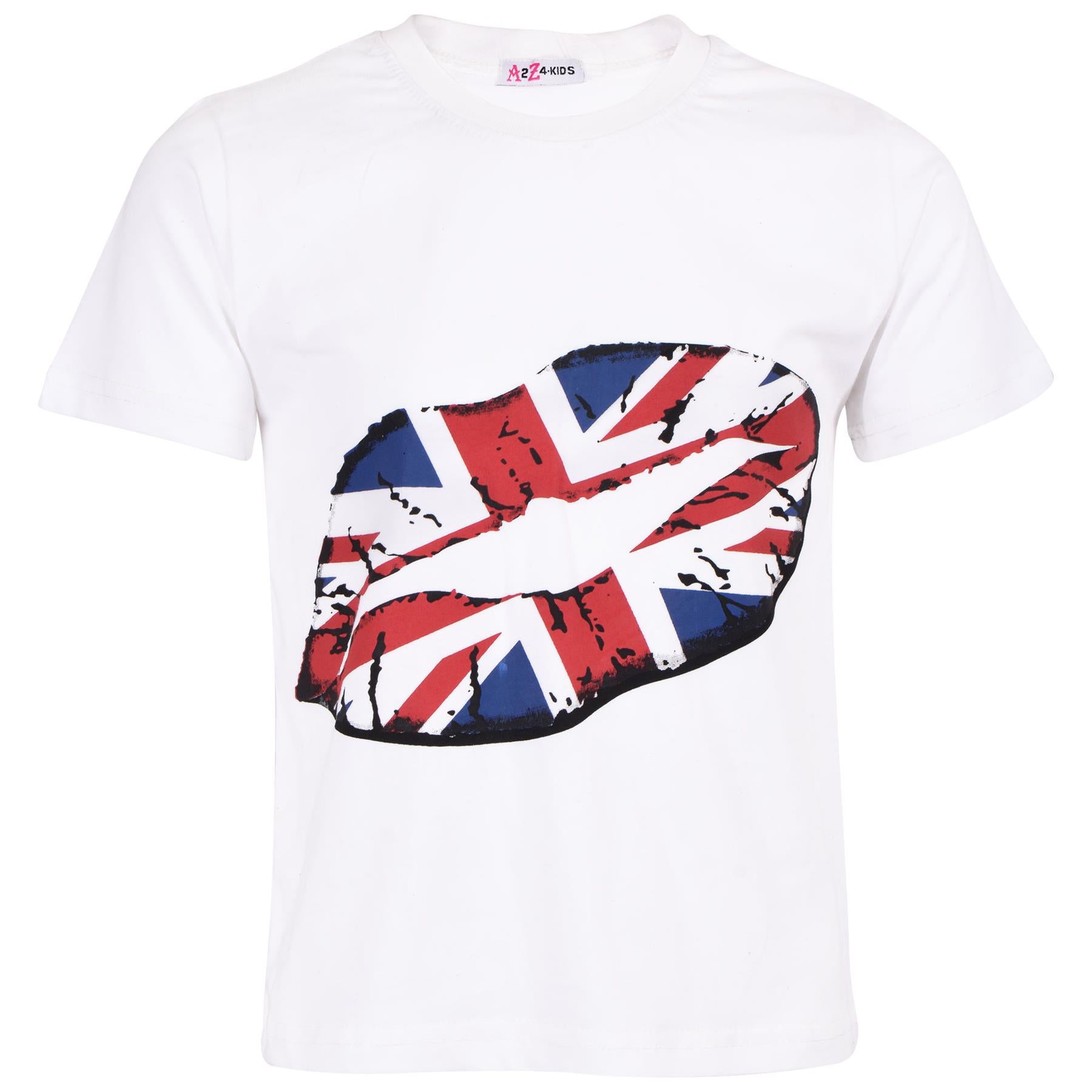 Kids Girls Boys T Shirts Union Jack Flag King Charles III Coronation Ceremony