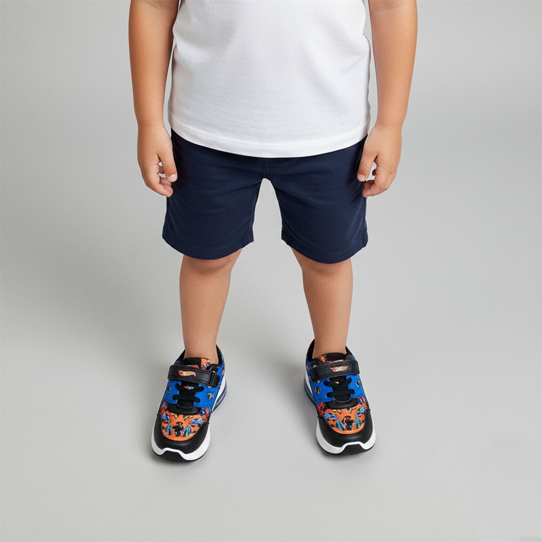 Kids Hot Wheels Light-Up Trainers Officially Licensed Boys Sports Shoes Race Car