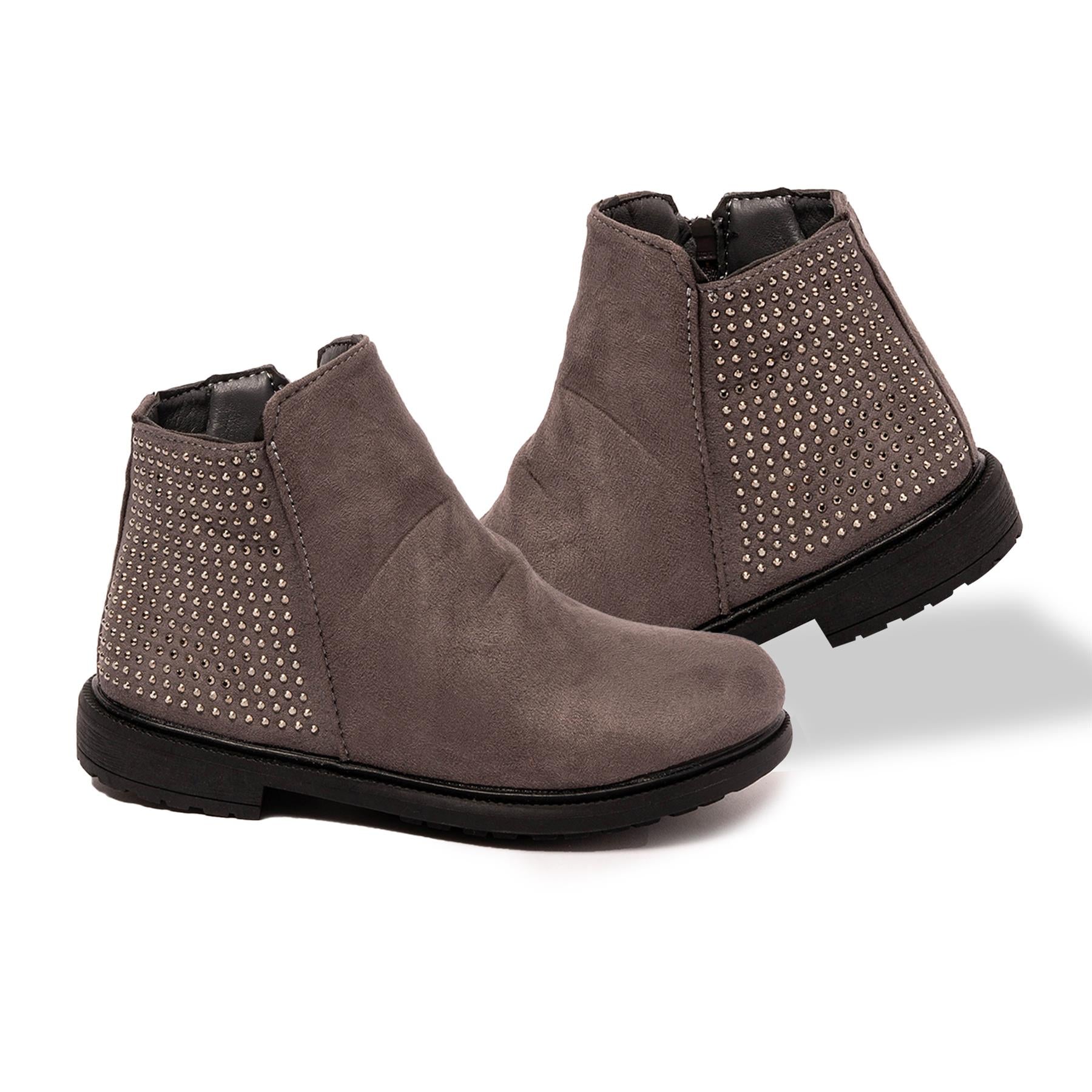 A2Z 4 Kids Girls Chelsea Boot Zip Fastening Winter Stylish Elegant Ankle Shoes