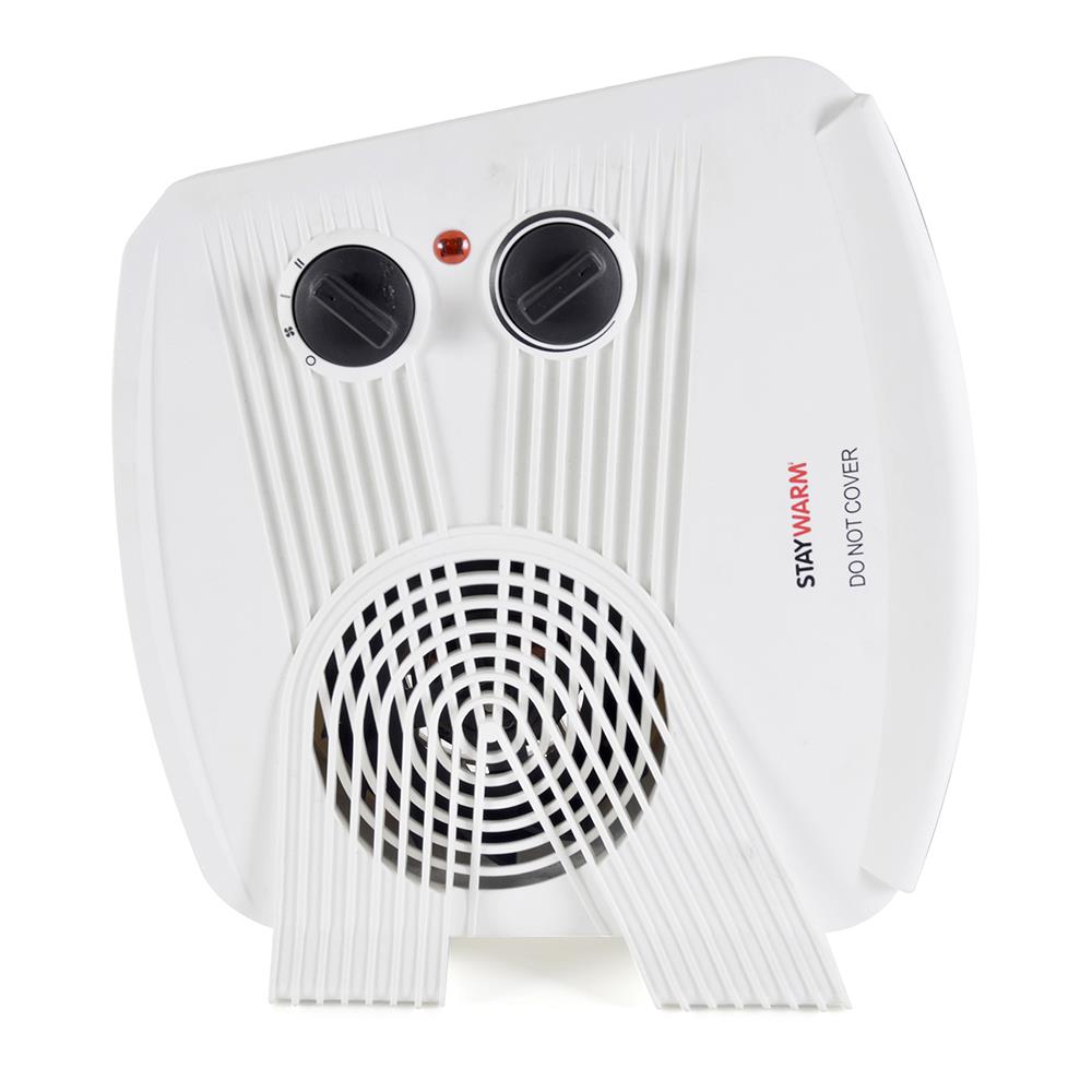 A2Z 3000w Upright and Flatbed Fan Heater with 2 Heat Settings Cool Blow Fan