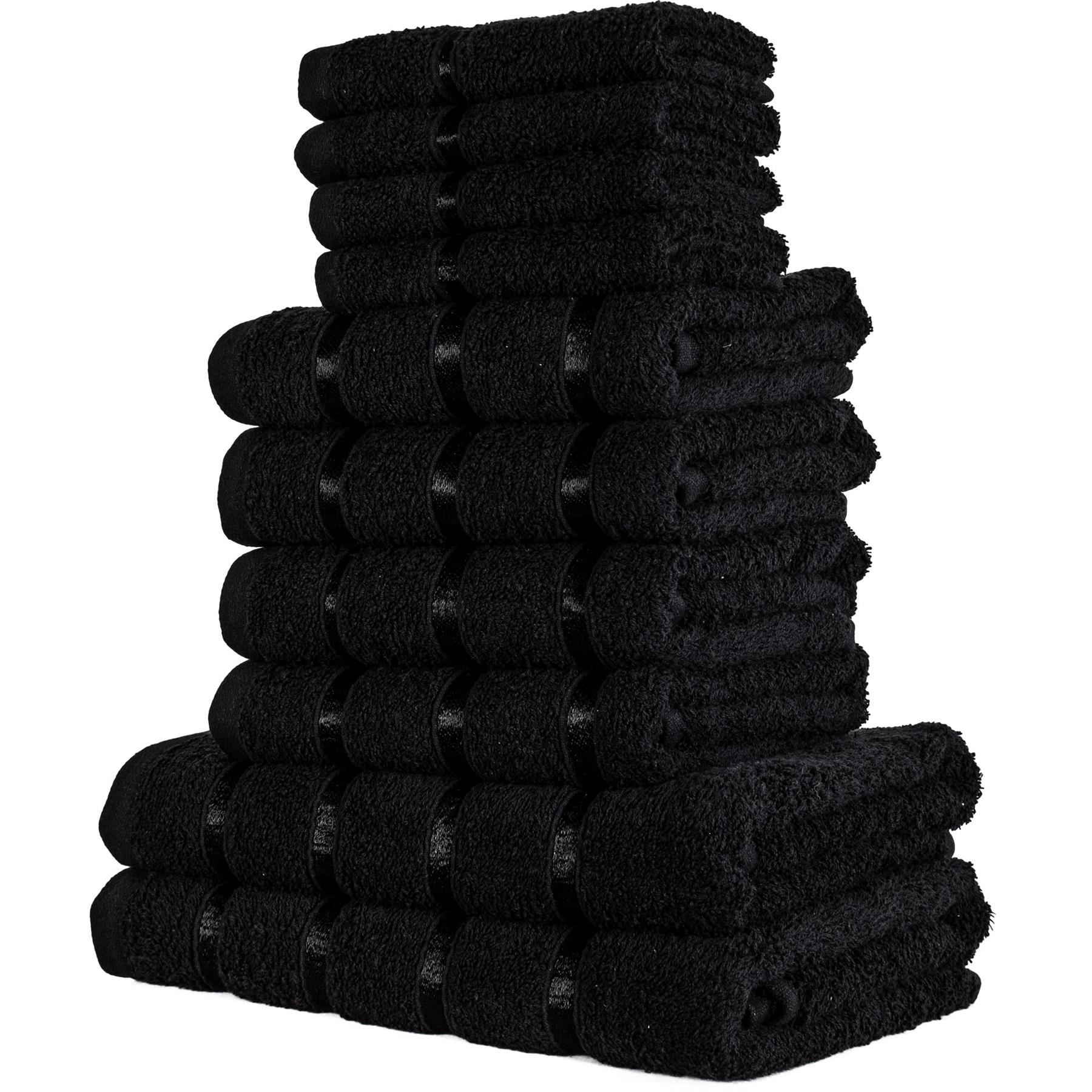 A2Z Luxurious 10 Piece Towel Bath Towel Soft and Absorbent Hand Towel Face Towel