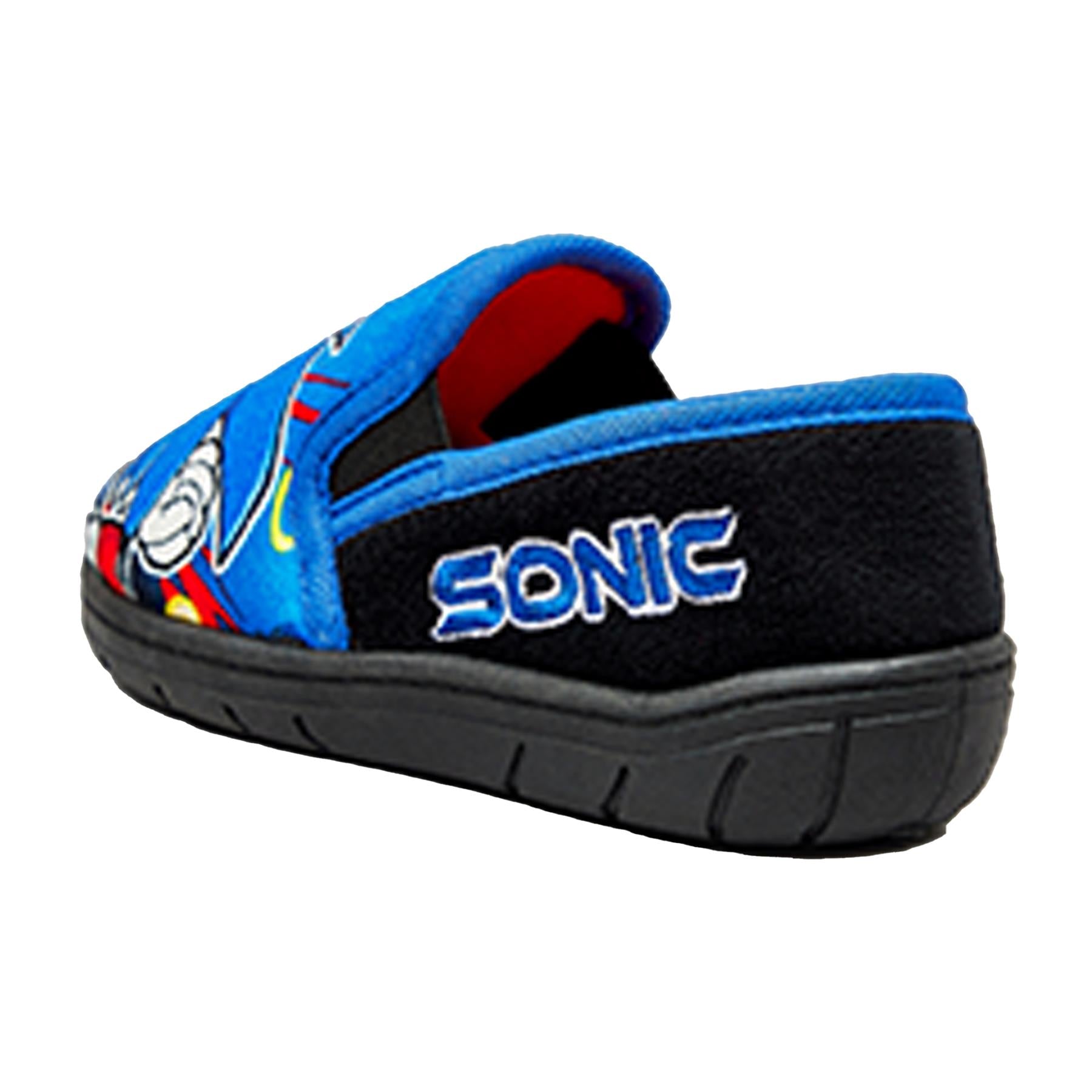 A2Z 4 Kids Boys Slippers Sonic The Hedgehog Jackson Officially Licensed Shoes