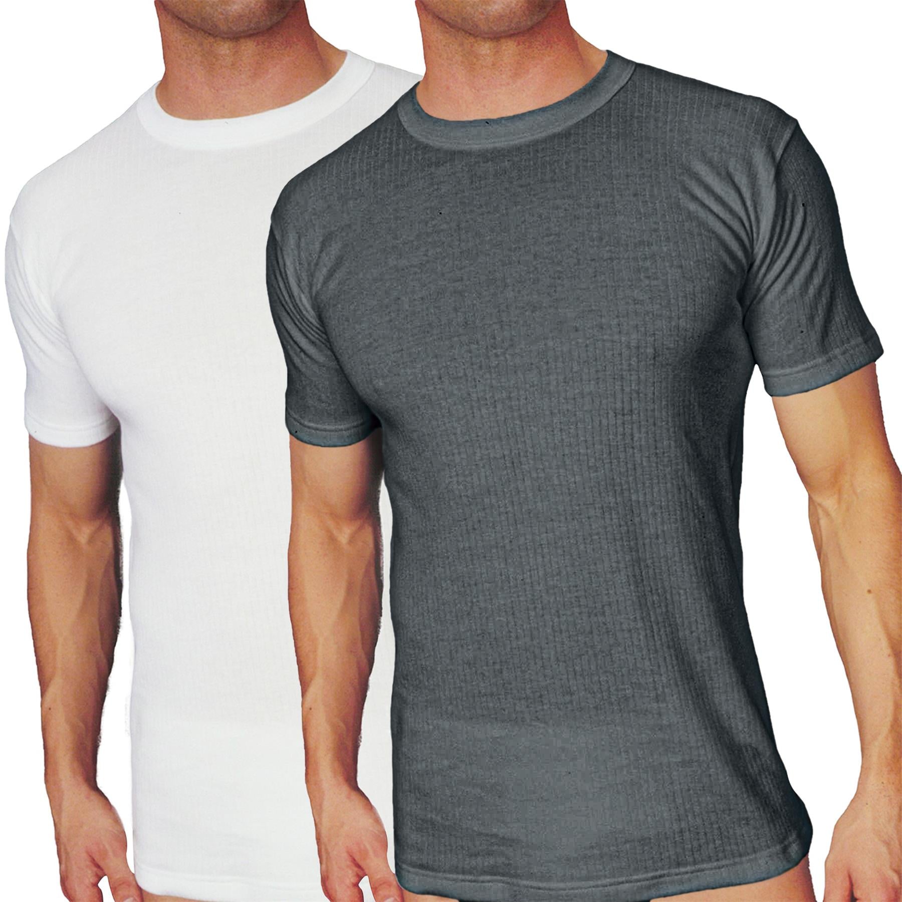 A2Z Men Thermal T-Shirt Winter Warm Underwear Base Layer Short Sleeves Shirts