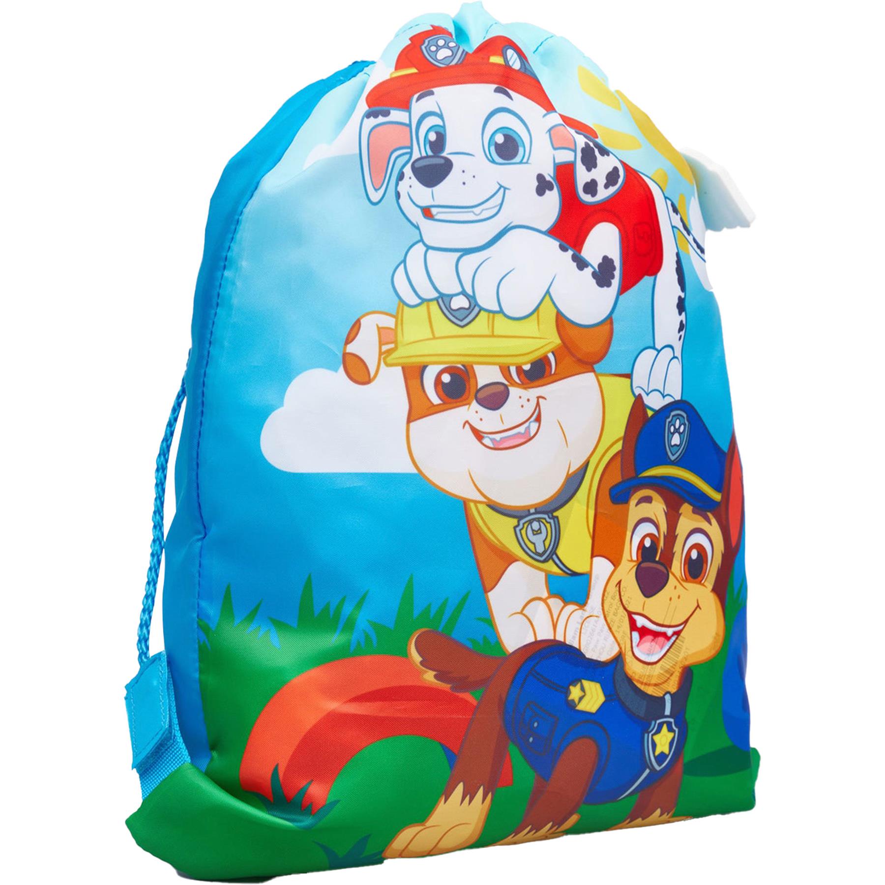 Kids Paw Patrol Trainer Bags Officially Licensed Nursery School Swim PE KIT Bag