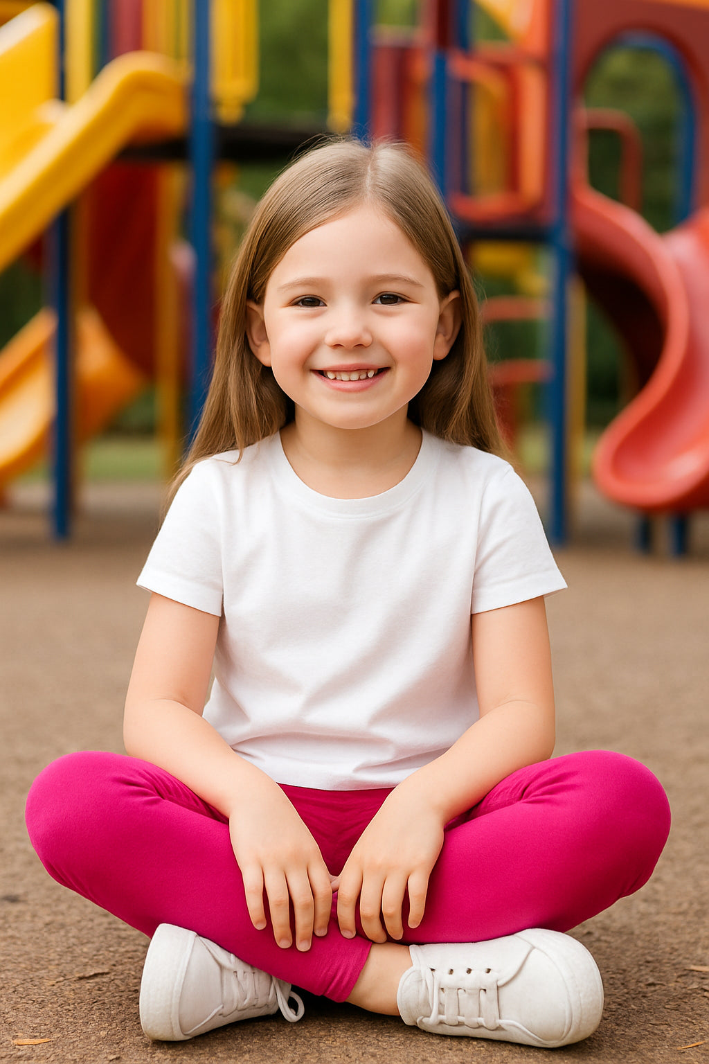 Gilrs Legging Kids Plain Color School Fashion Dance Leggings New Age 5-13 Years