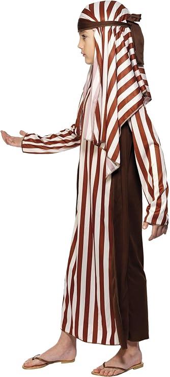 Smiffys Shepherd Christmas Nativity Boys Childs Fancy Dress Costume