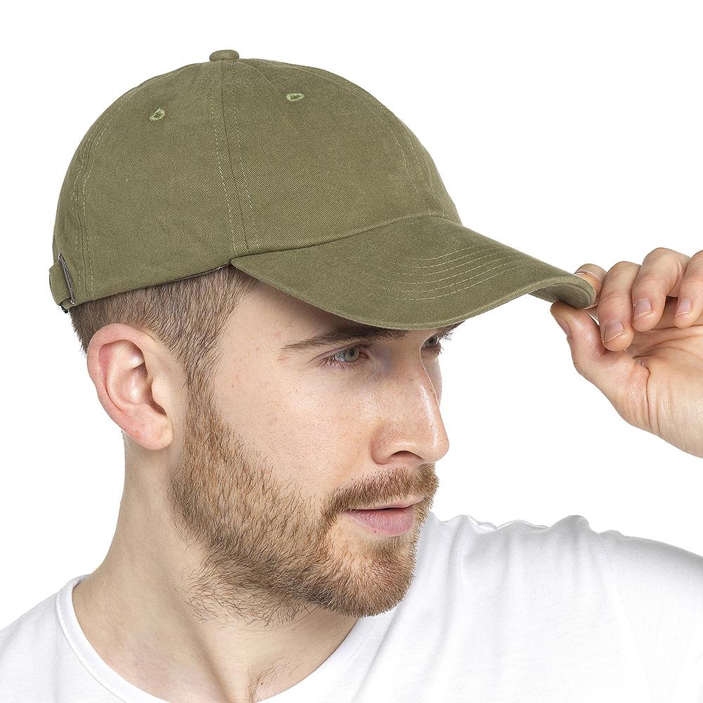 A2Z Mens Plain Baseball Cap Breathable Cotton Classic Crew Cap Snapback