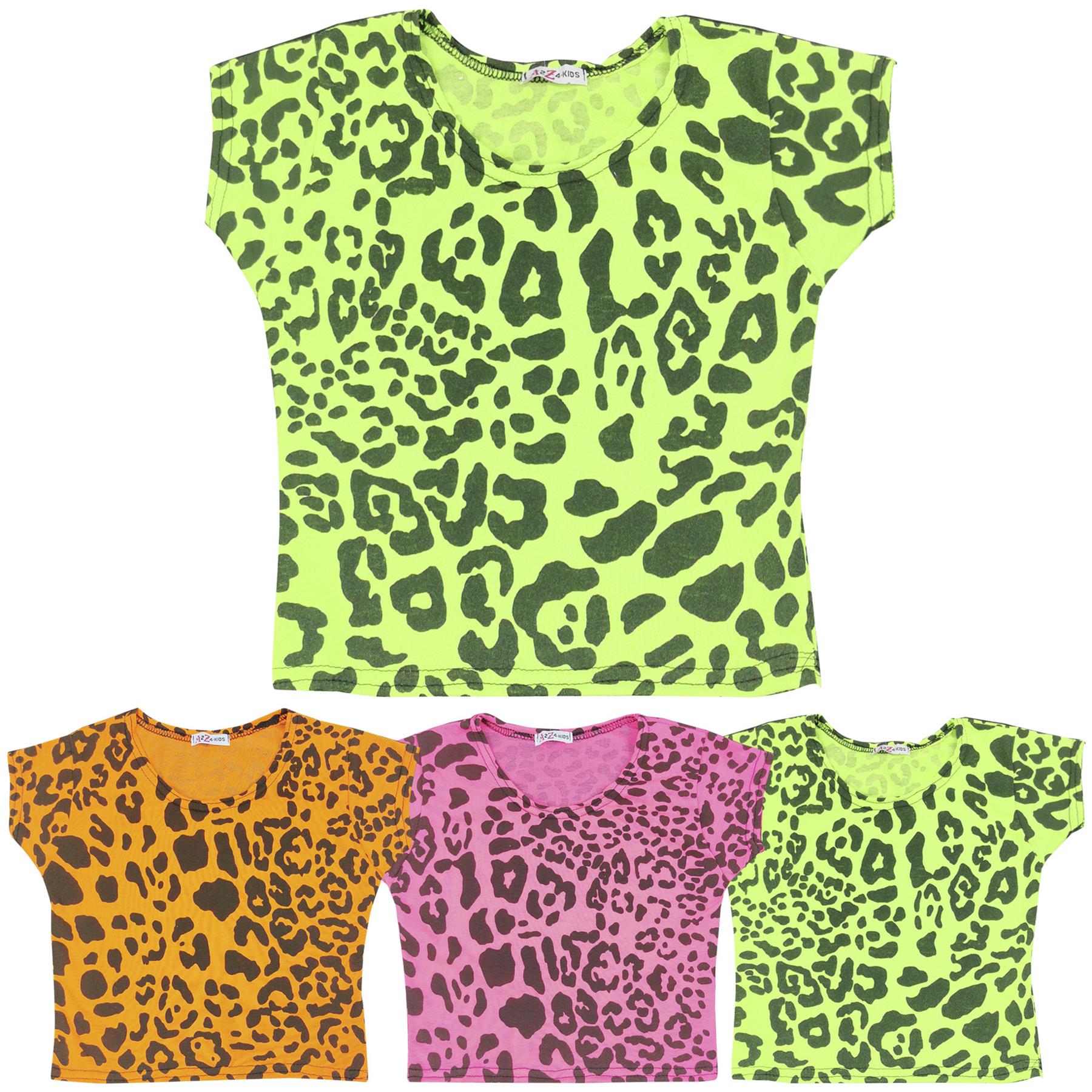 Kids Girls Tops Tie Dye Print Stylish Fashion Trendy T Shirt Crop Top 5-13 Year