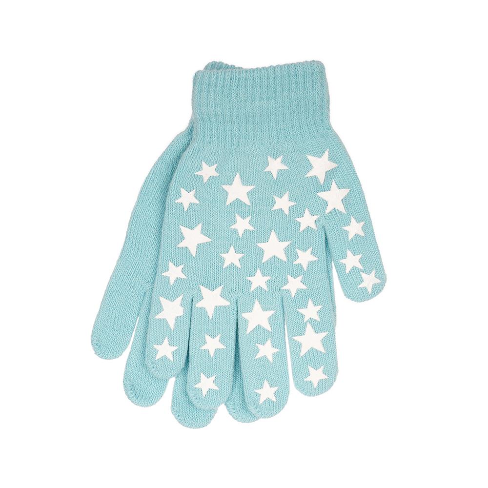 Kids Girls Gloves 3 Pack Glowing In The Dark Mittens Winter Warm Magic Gloves