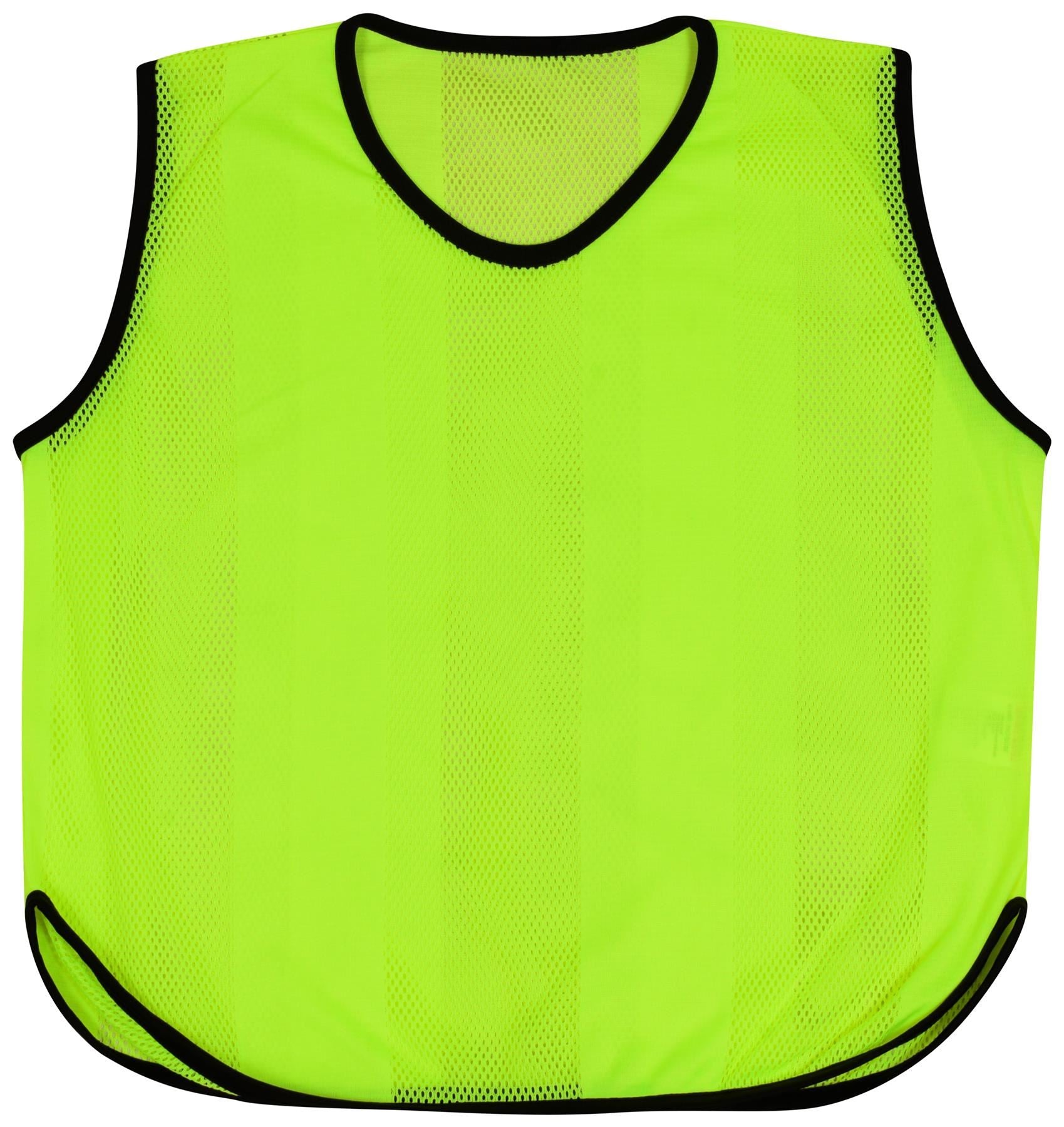 A2Z 12 Pack Sports Mesh Bibs Comfortable During Football Rugby Sports Adult