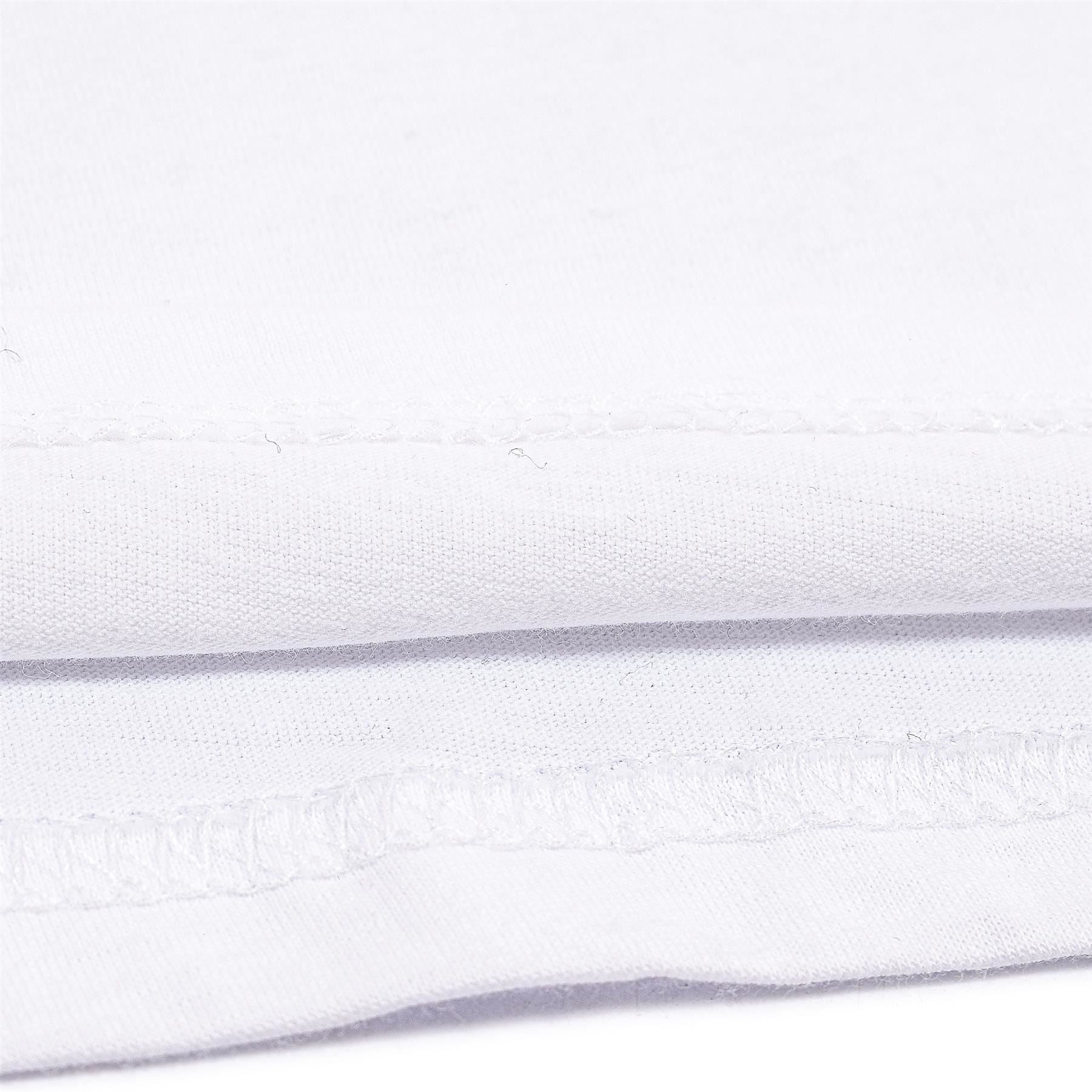 Mens 100% Combed Cotton 3 Pack White Sleeveless Underwear Vest