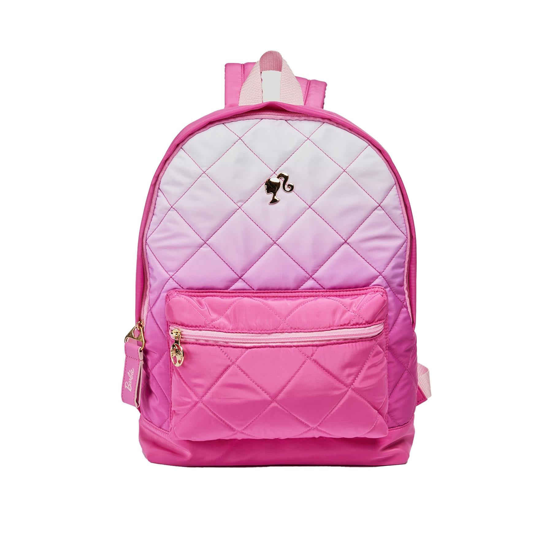 Kids Officially Licensed Barbie Quilted Eva Character School Travel Backpack