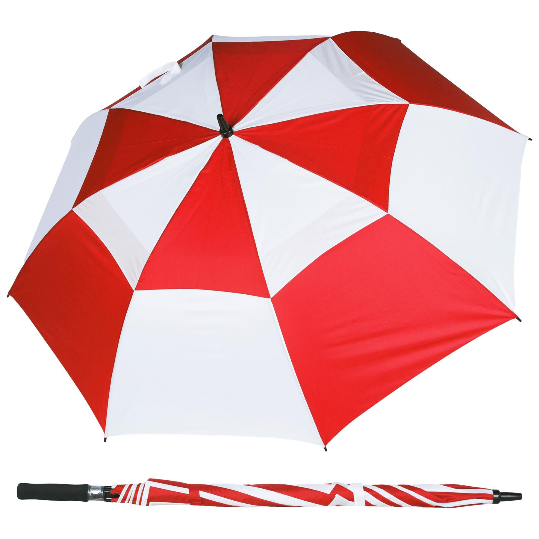 A2Z Golf Umbrella Auto Open Wind Rain Resitant 152cm Double Canopy Vented Brolly