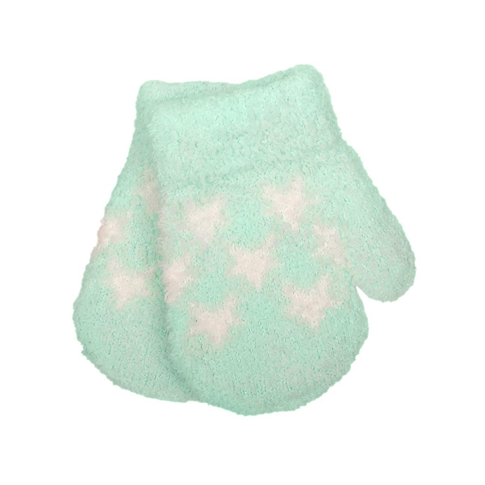 A2Z 4 Kids Baby 3 Pack Mittens Toddler Winter Warm Knitted Full Finger Gloves