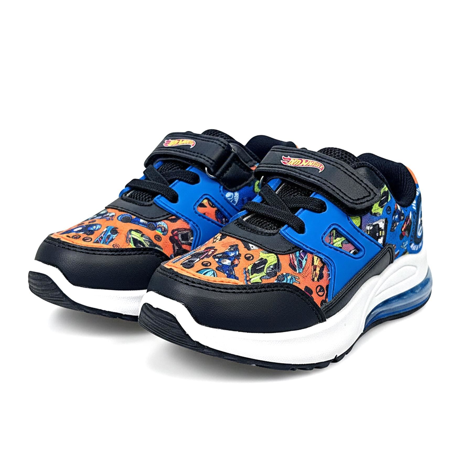 Kids Hot Wheels Light-Up Trainers Officially Licensed Boys Sports Shoes Race Car