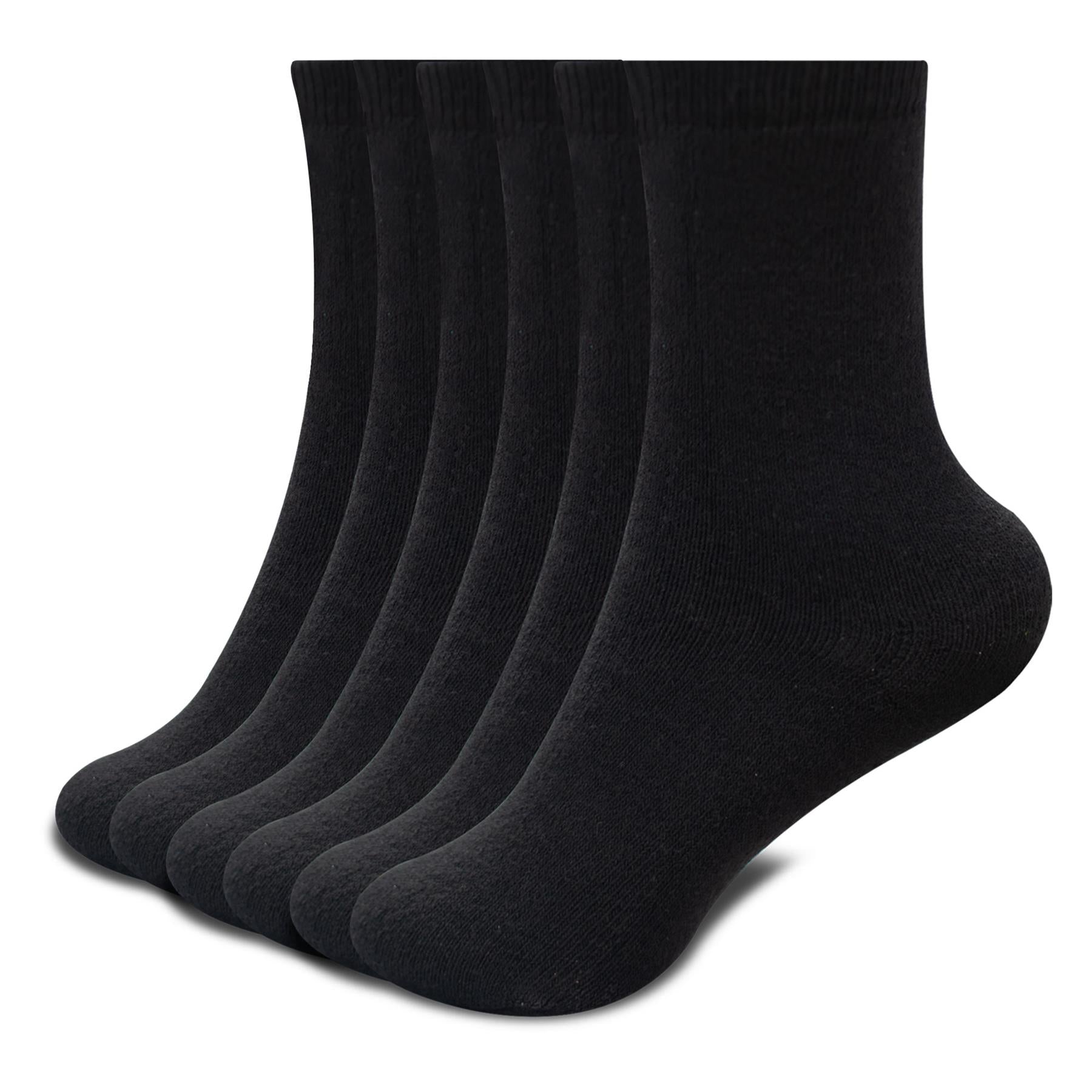 A2Z 4 Kids Girls Boys 3 Pack Thermal Sock Winter Warm Thick Insulated Cosy Socks