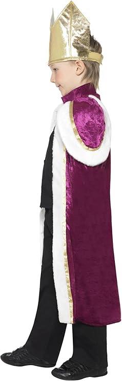 Smiffys Kiddy King Christmas Nativity Kids Childs Fancy Dress Costume