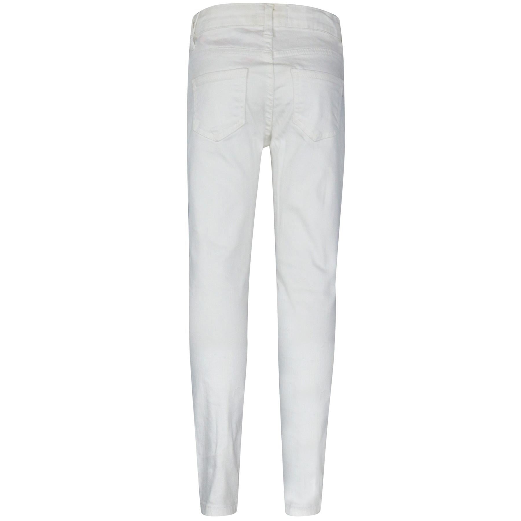 A2Z4 Kids Stretchy Jeans Embroidered Denim Comfortable Jeggings Pant 3-13 Years